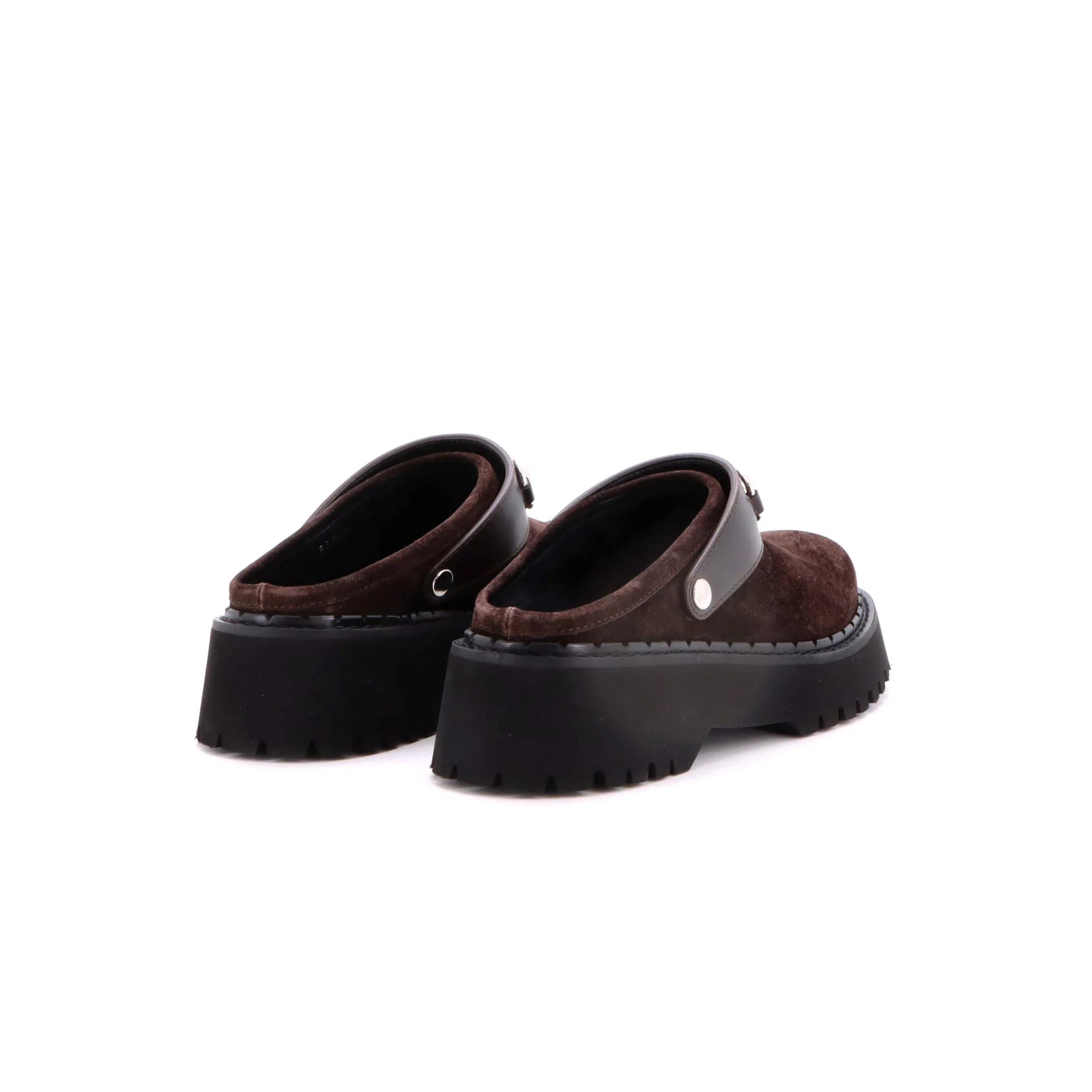 Women's Horsebit Platform Mules Suede - Image 3
