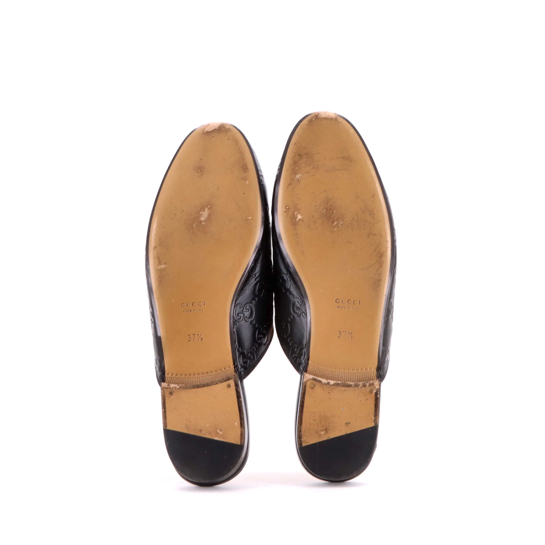 Women's Princetown Mules GG Embossed Leather - Image 4