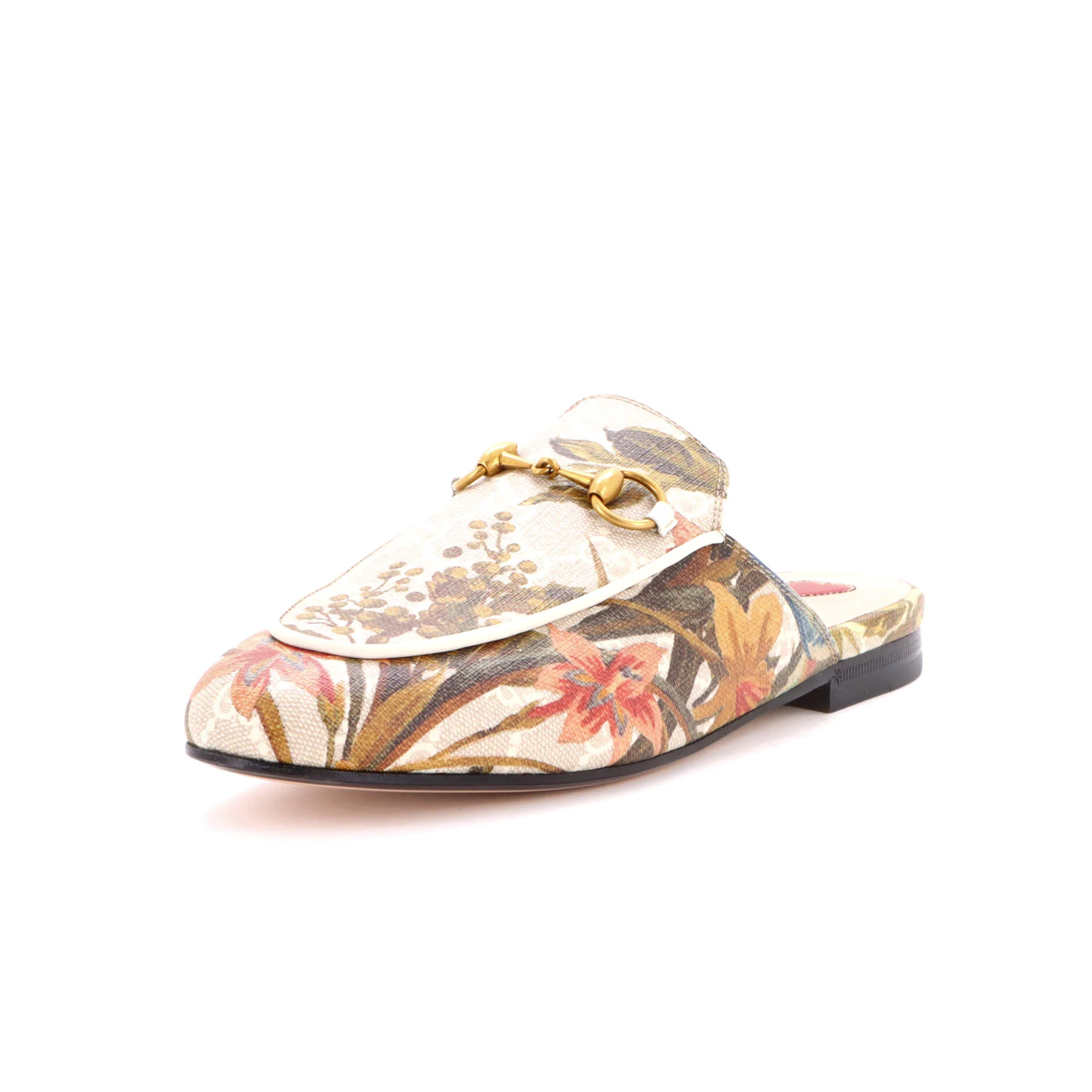 Women's Princetown Mules Printed GG Coated Canvas
