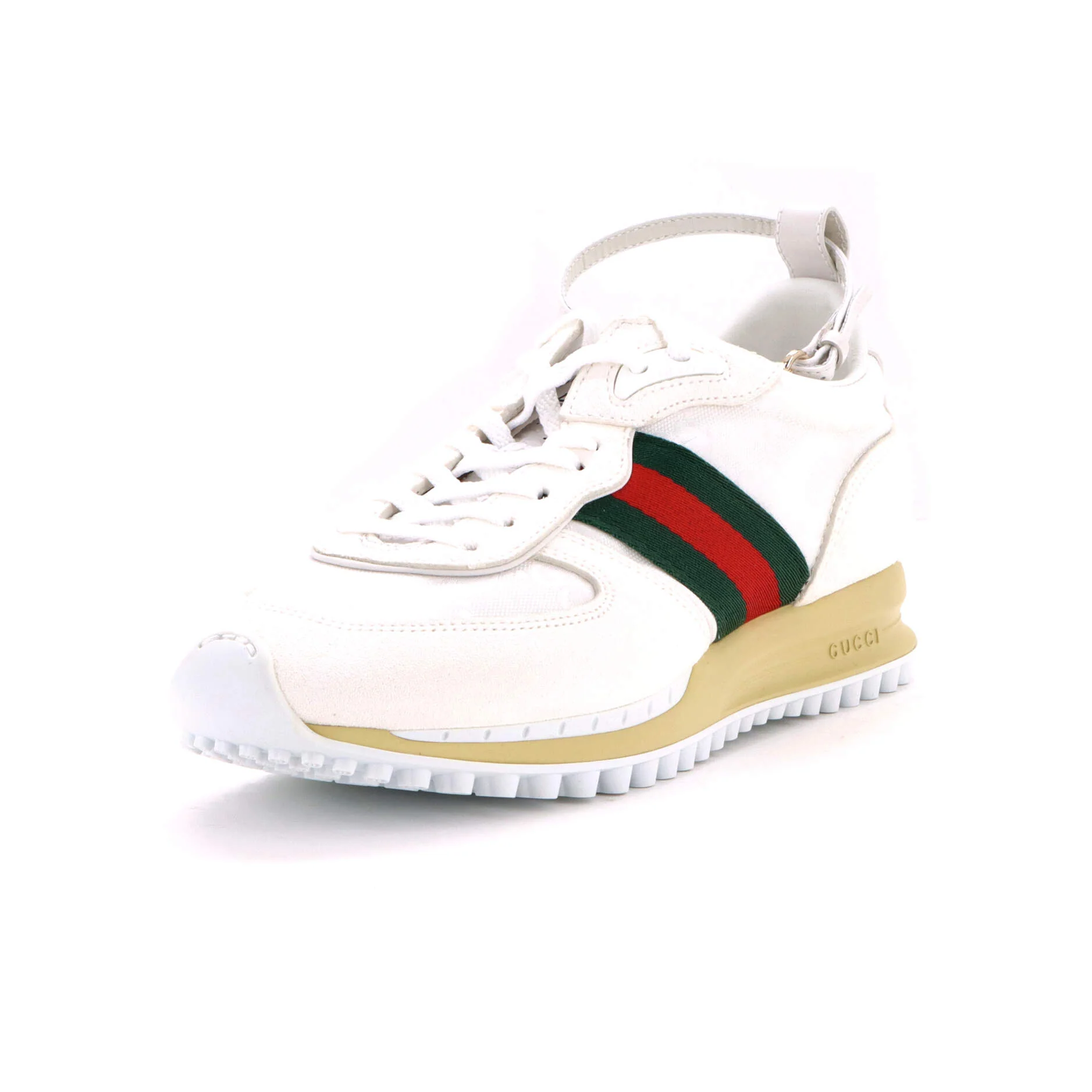 Women's Re-Motion Sneakers GG Nylon and Suede