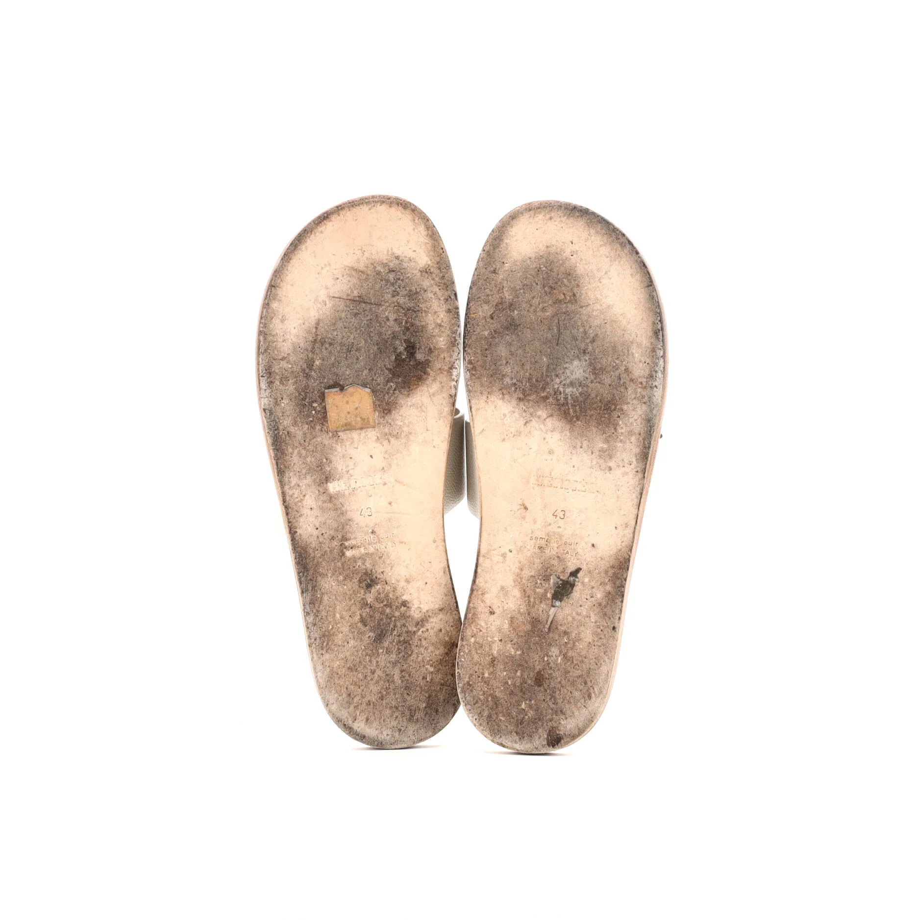 Men's Izmir Slide Sandals Leather - Image 4