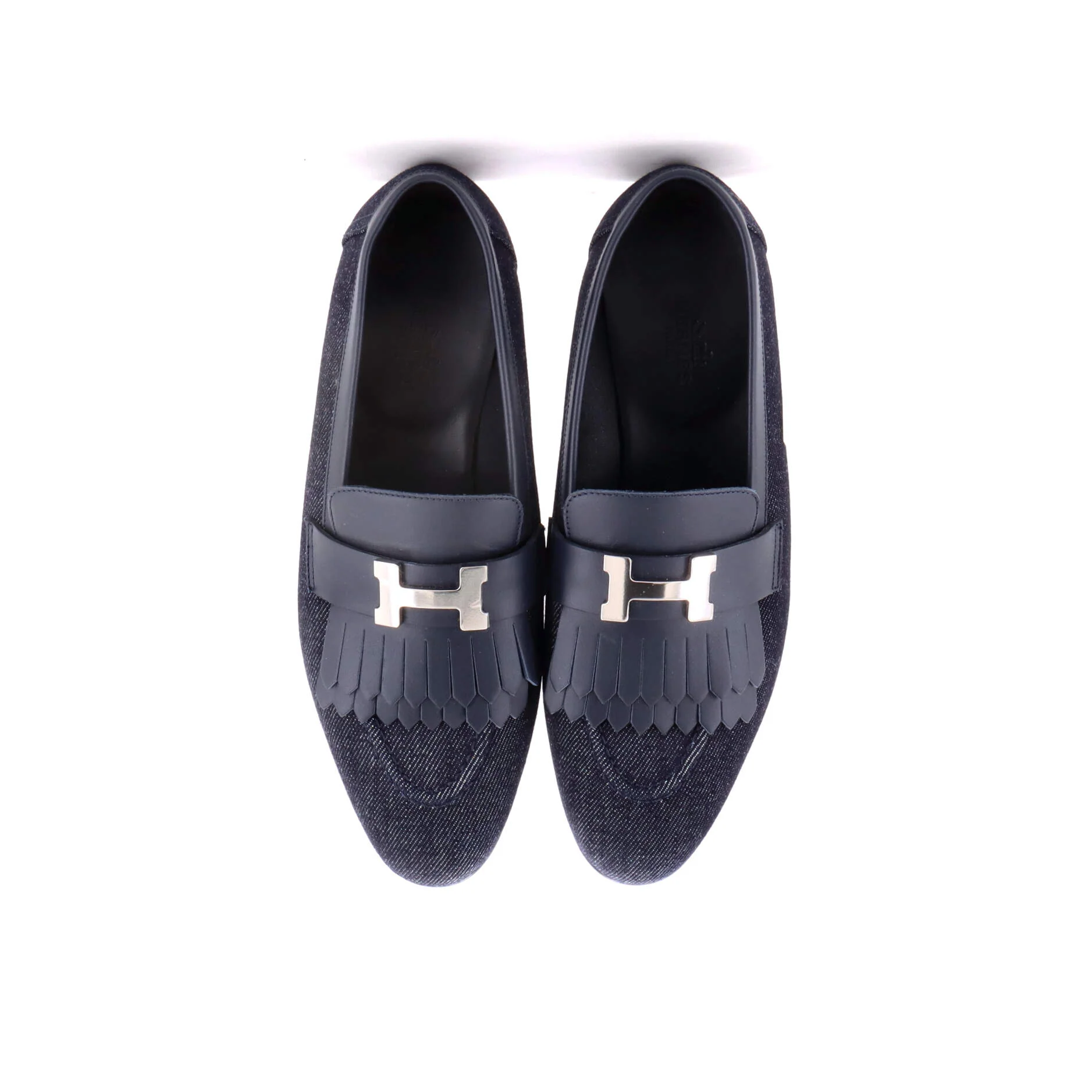 Women's Royal Loafers Denim with Leather - Image 2