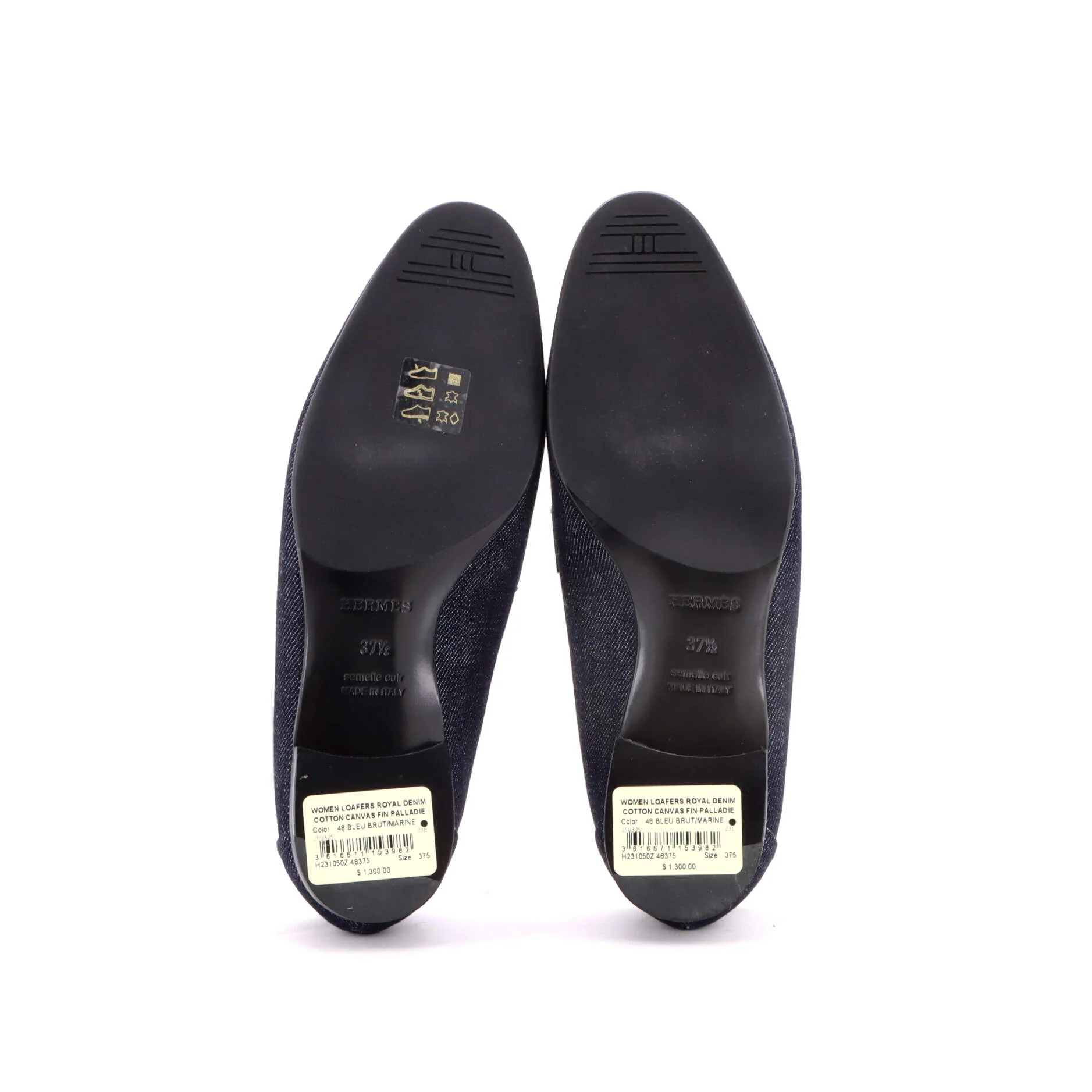 Women's Royal Loafers Denim with Leather - Image 4