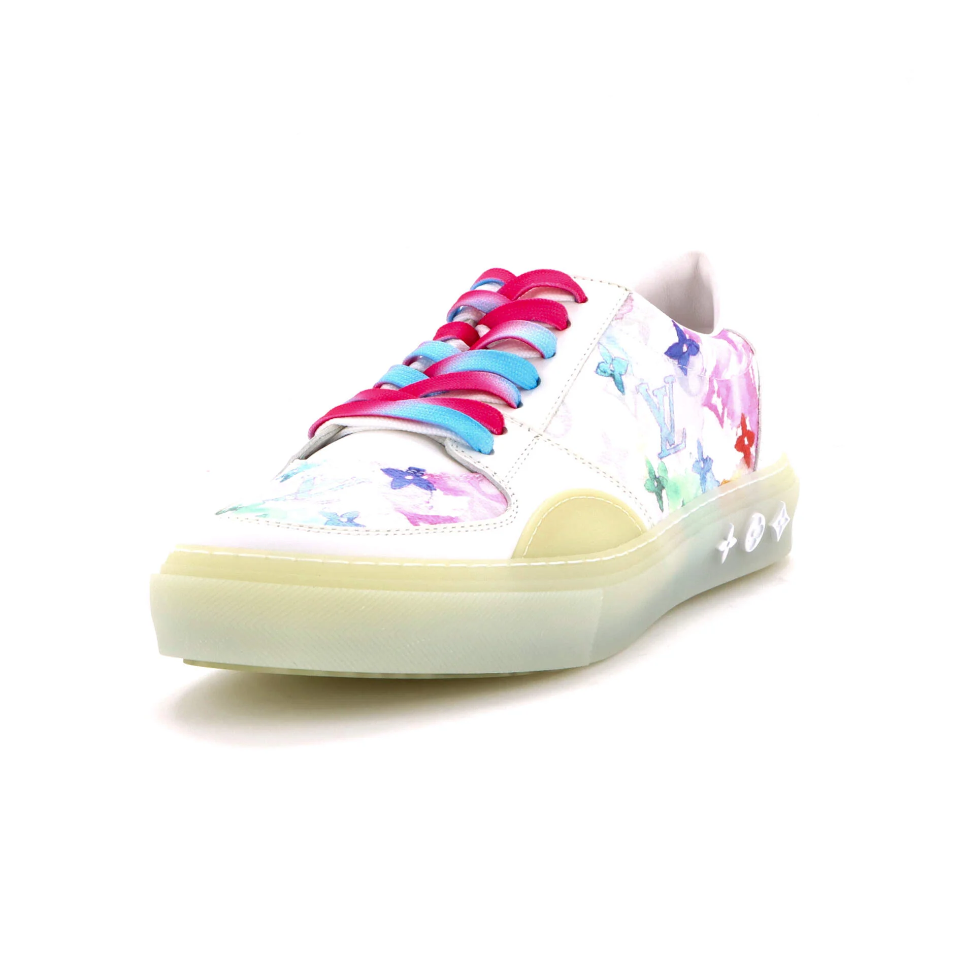 Men's LV Ollie Sneakers Limited Edition Monogram Watercolor Canvas