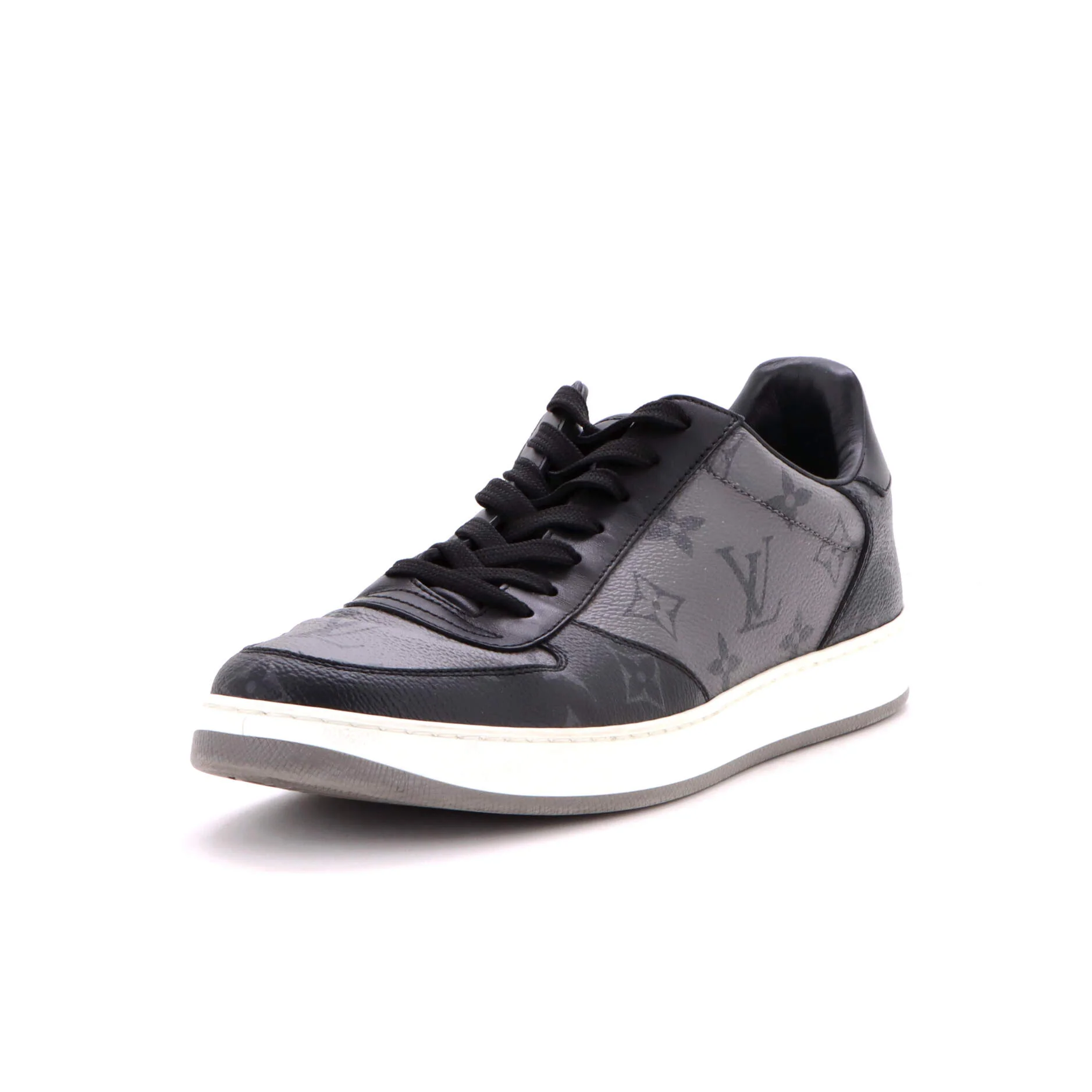 Men's Rivoli Low-Top Sneakers Monogram Eclipse Canvas
