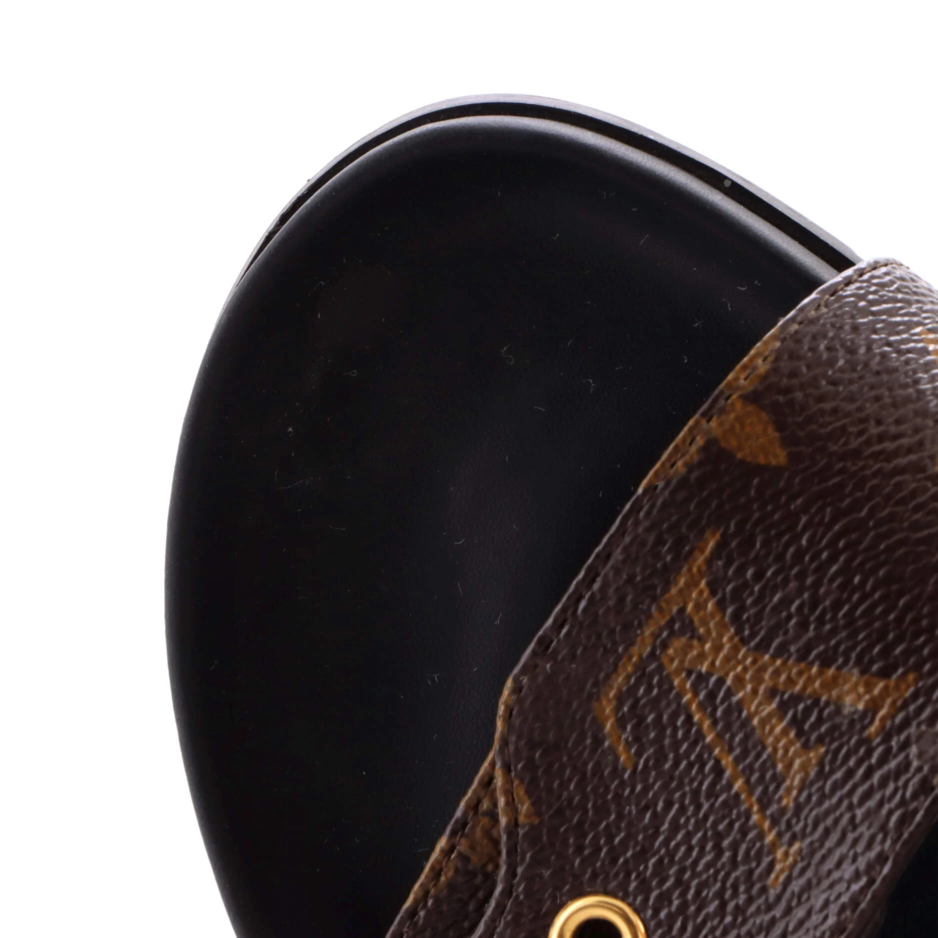 Women's Bom Dia Flat Mules Monogram Canvas - Image 5