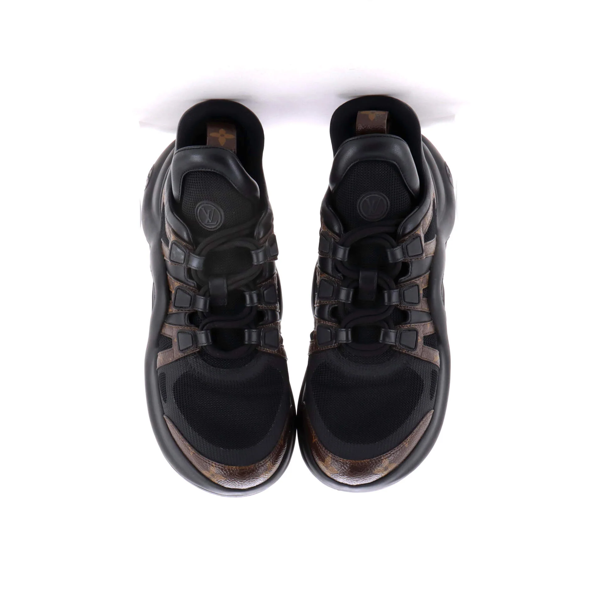 Women's LV Archlight Sneakers Mesh and Monogram Coated Canvas - Image 2