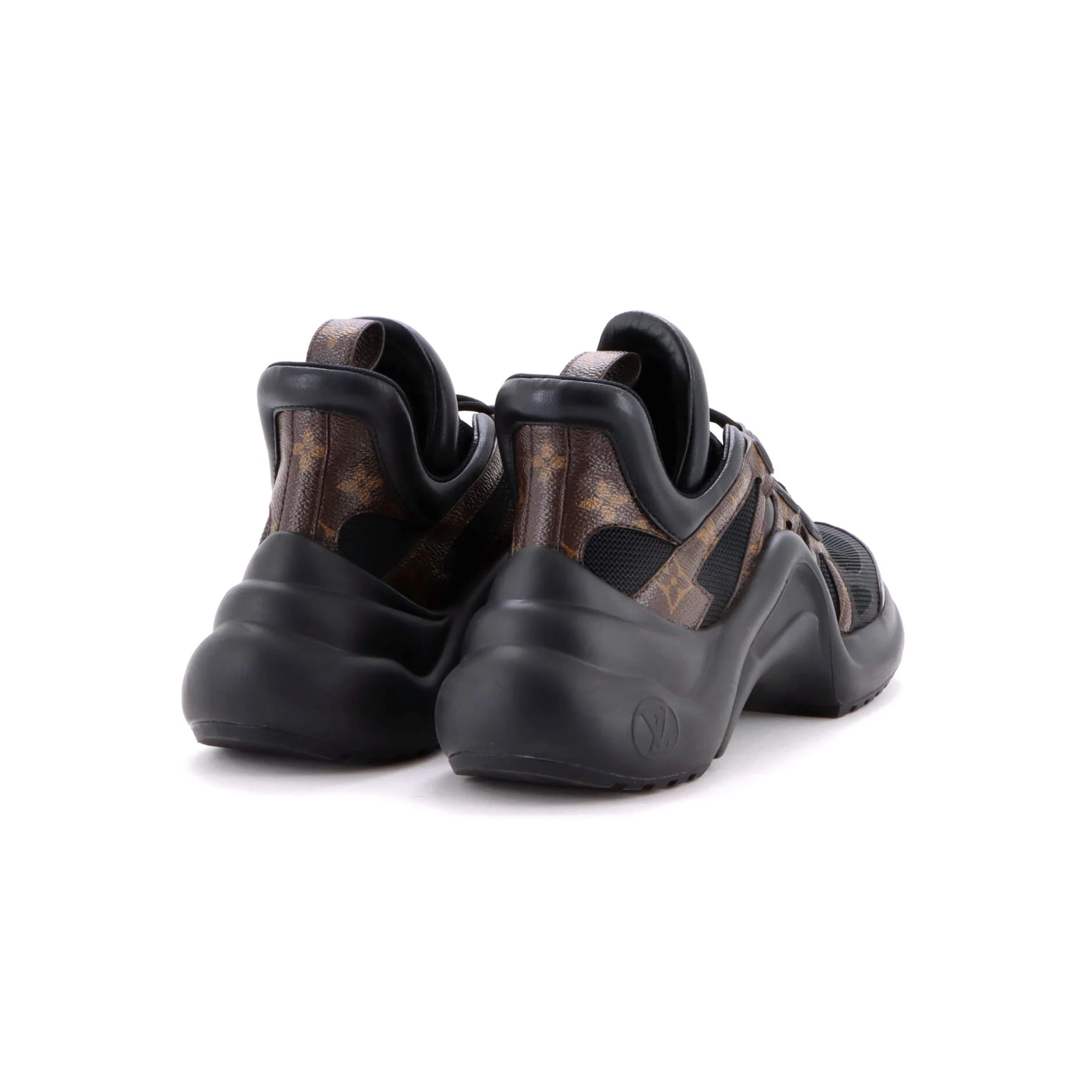 Women's LV Archlight Sneakers Mesh and Monogram Coated Canvas - Image 3
