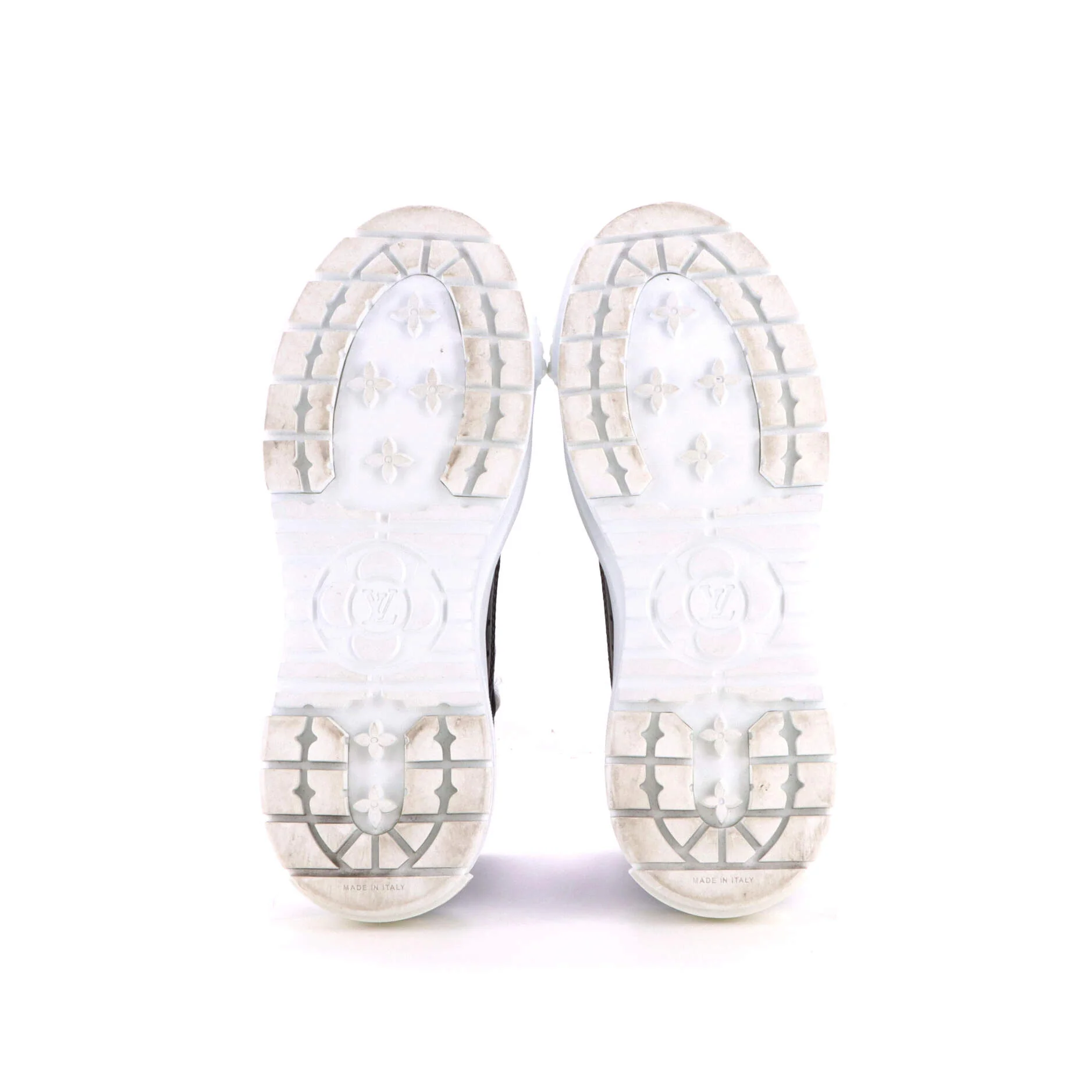 Women's LV Squad Sneaker Boots Canvas with Monogram Canvas - Image 4