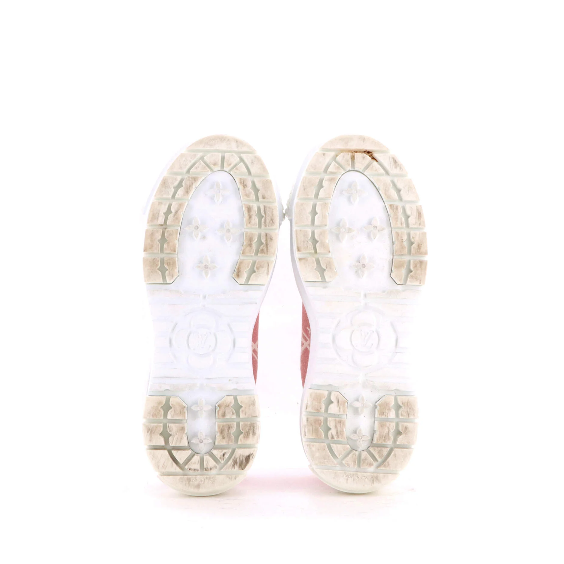 Women's LV Squad Sneakers Monogram Denim Canvas - Image 4