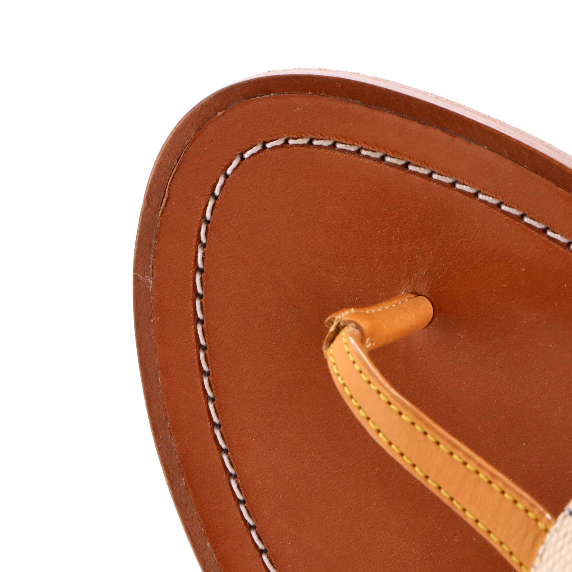 Women's Palma Flat Thong Sandals Damier - Image 5