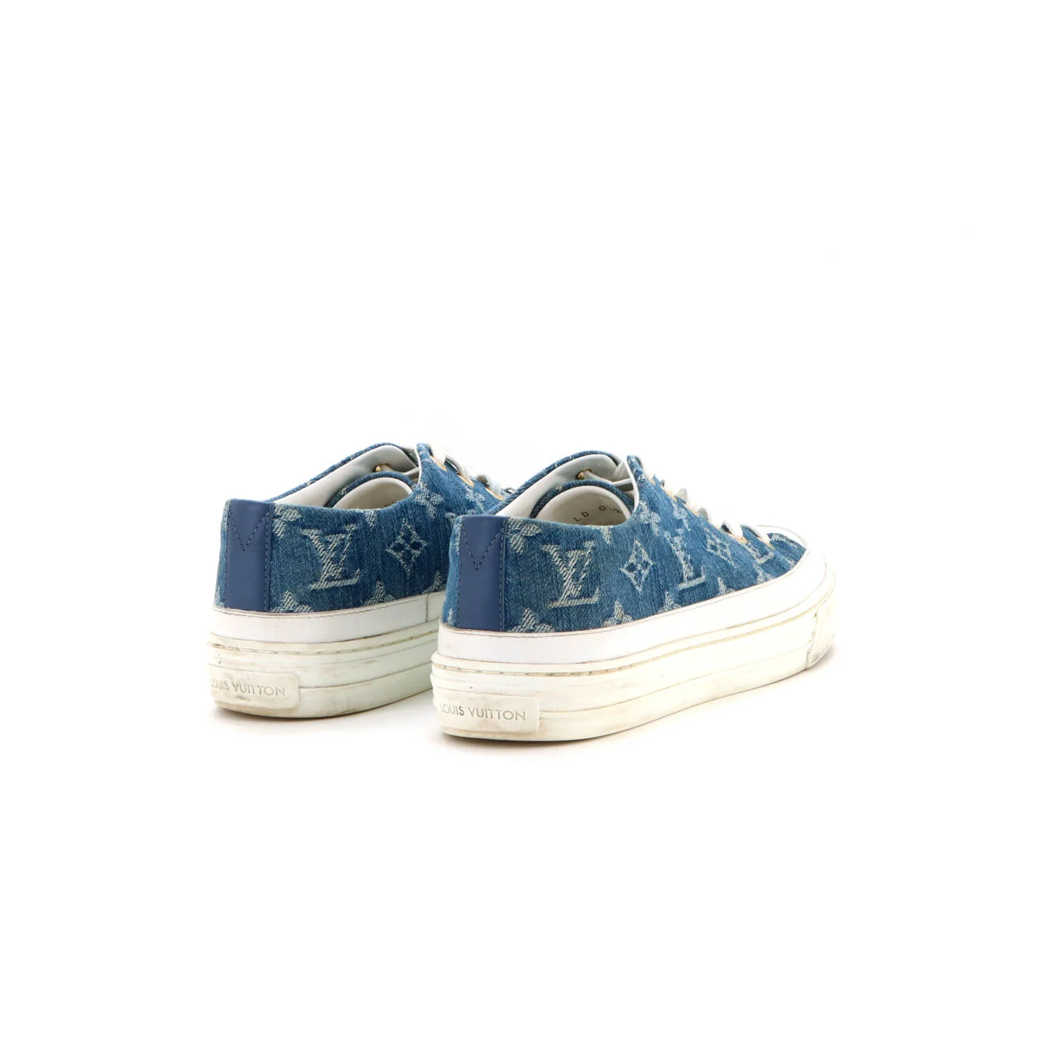 Women's Stellar Sneakers Monogram Denim - Image 3