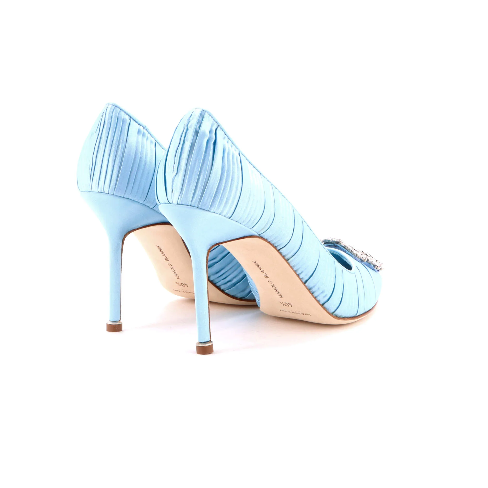 Women's Hangisi Pumps Pleated Satin 90 - Image 3