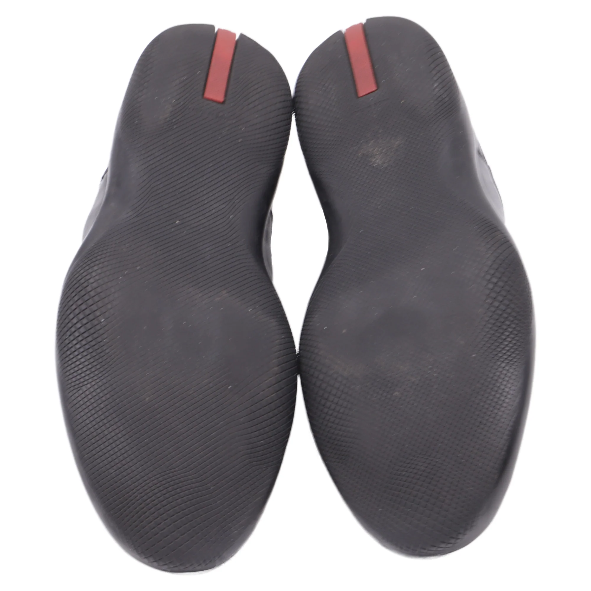 Men's Prada Pull-Tab Ankle Boots in Black Calf Leather - Image 6