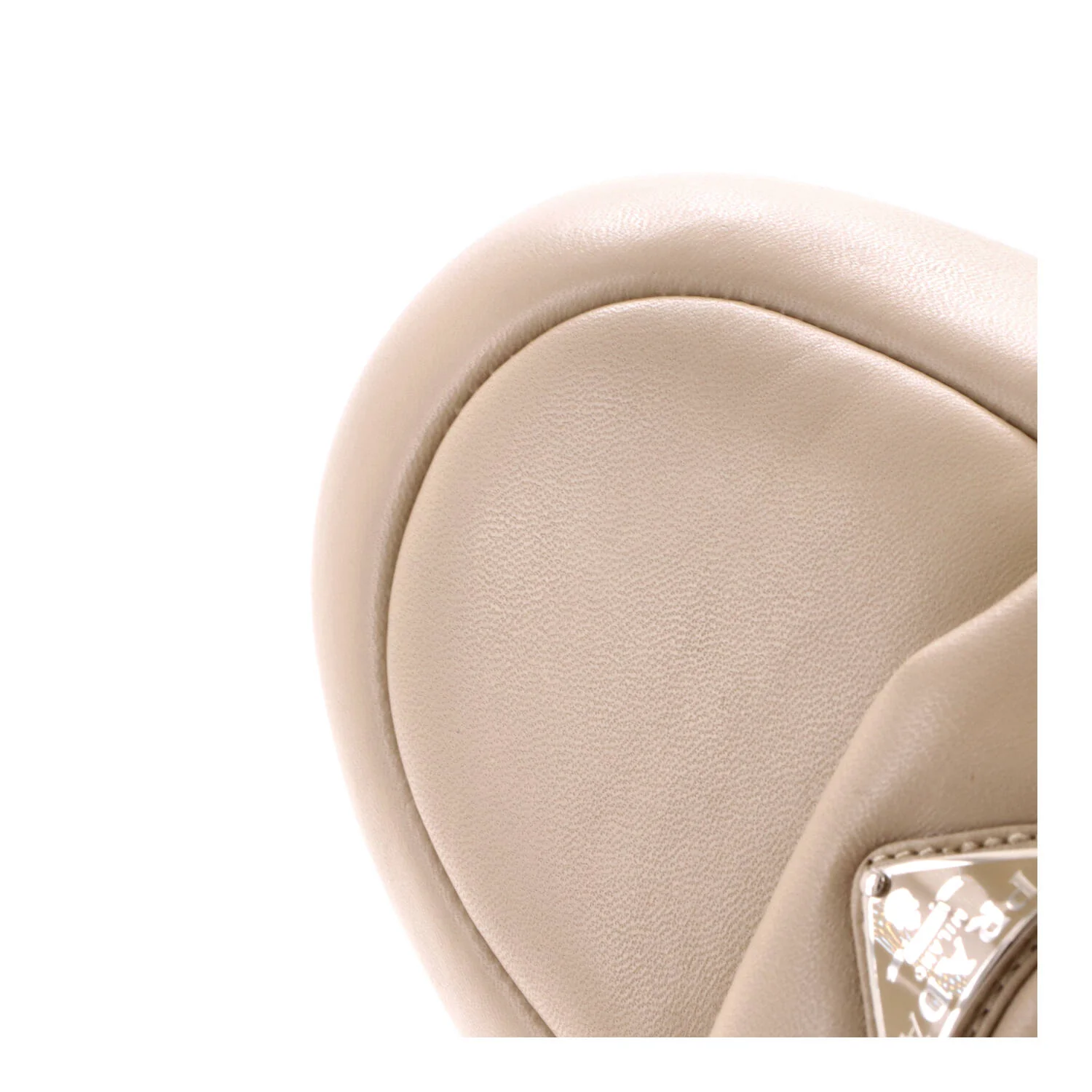 Triangle Logo Mule Loafers Padded Leather - Image 5