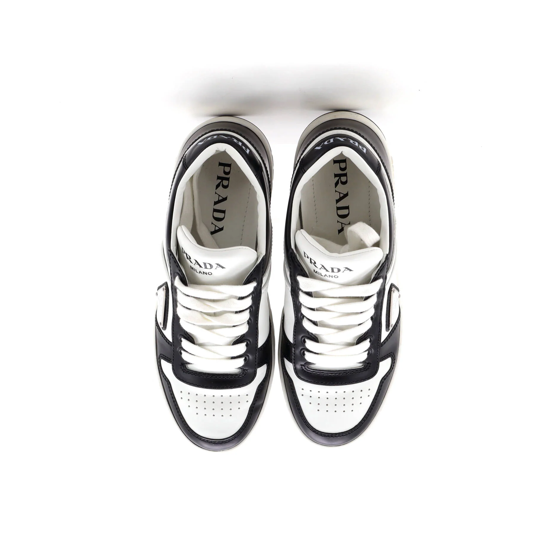 Women's Downtown Low-Top Sneakers Leather - Image 2