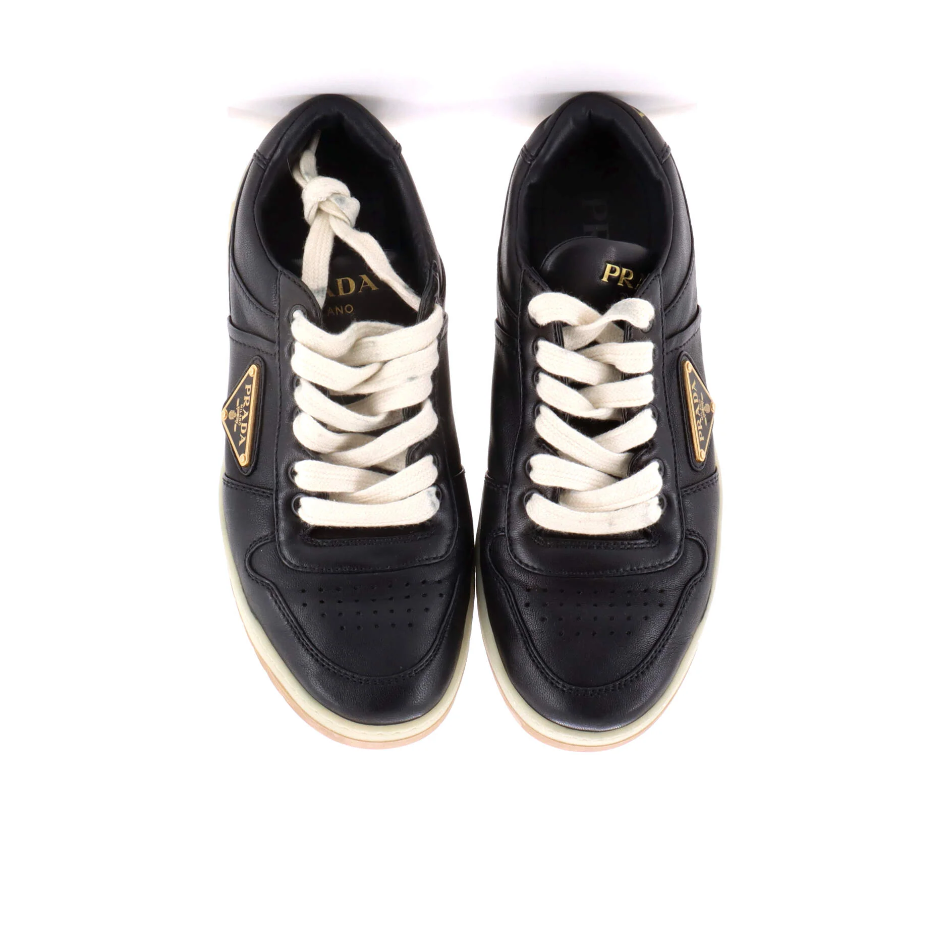 Women's Downtown Low-Top Sneakers Leather - Image 2