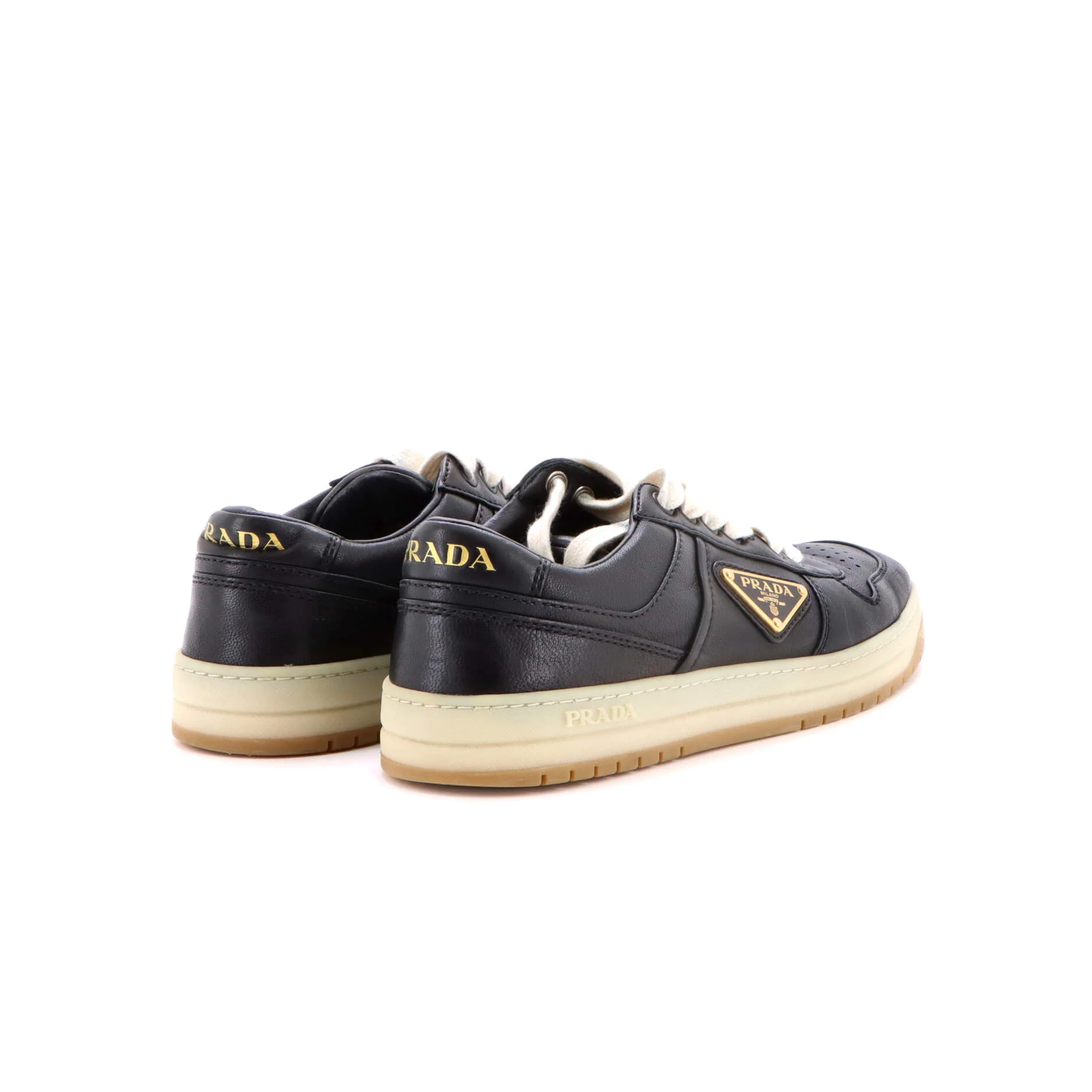 Women's Downtown Low-Top Sneakers Leather - Image 3