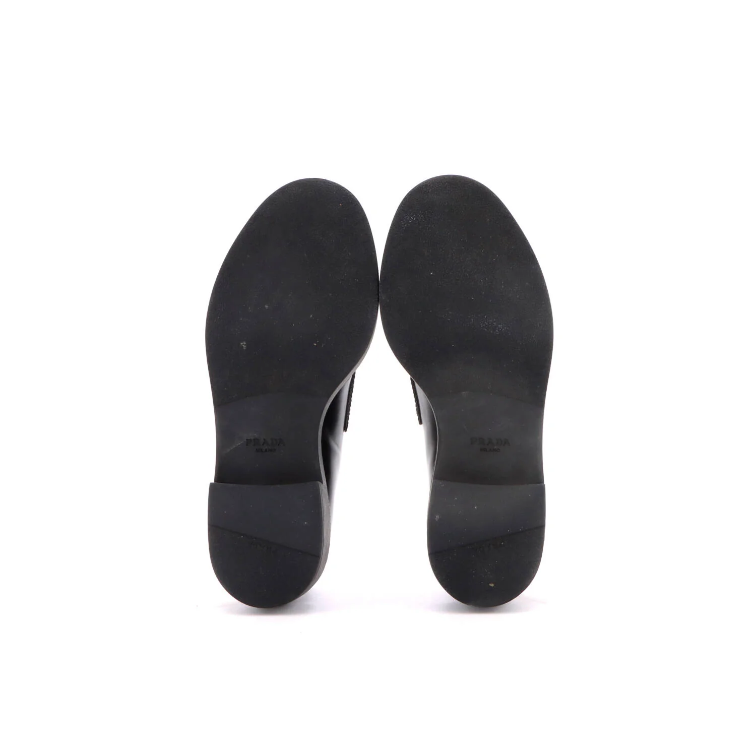 Women's Triangle Logo Loafers Leather - Image 4