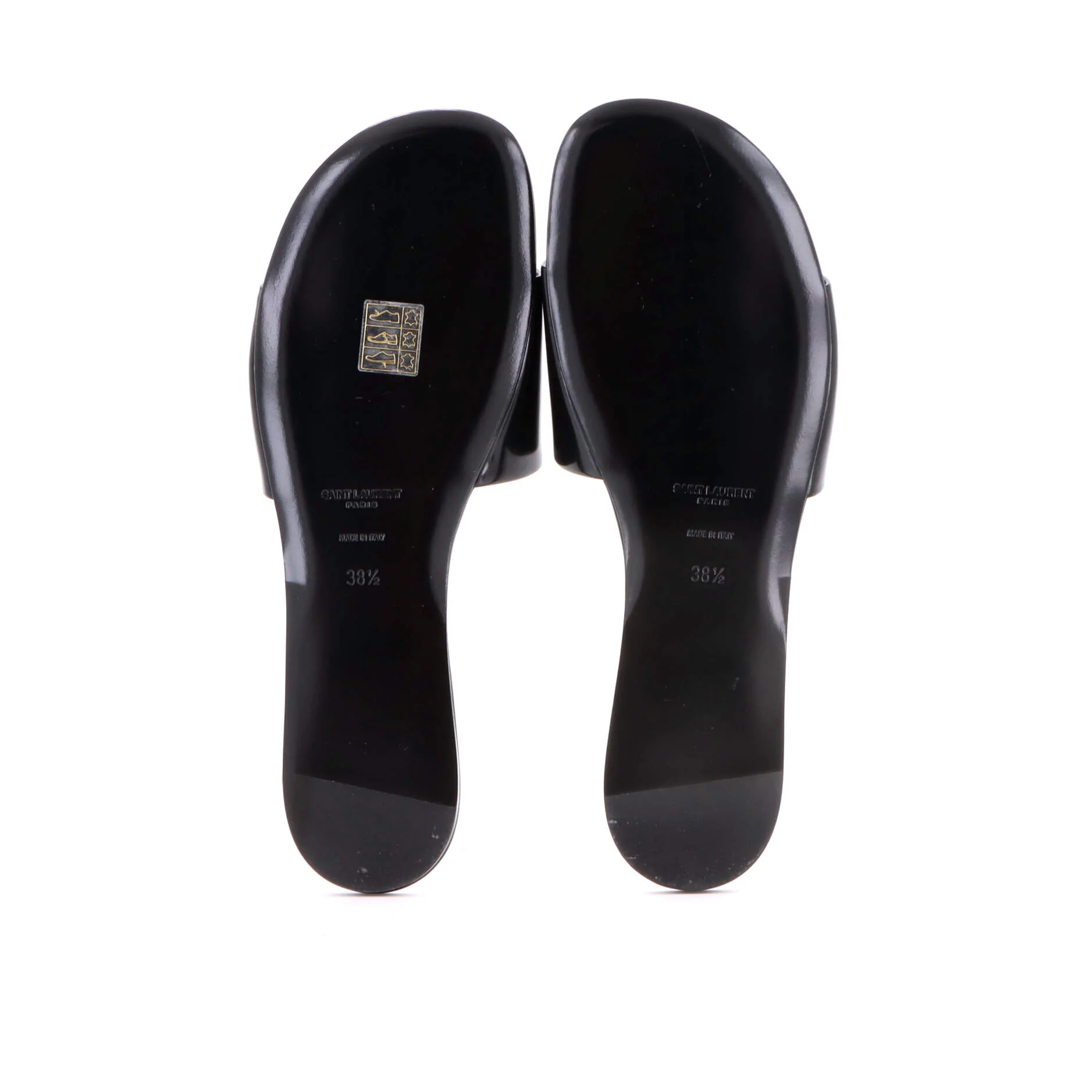 Women's Carlyle Slide Sandals Patent - Image 4