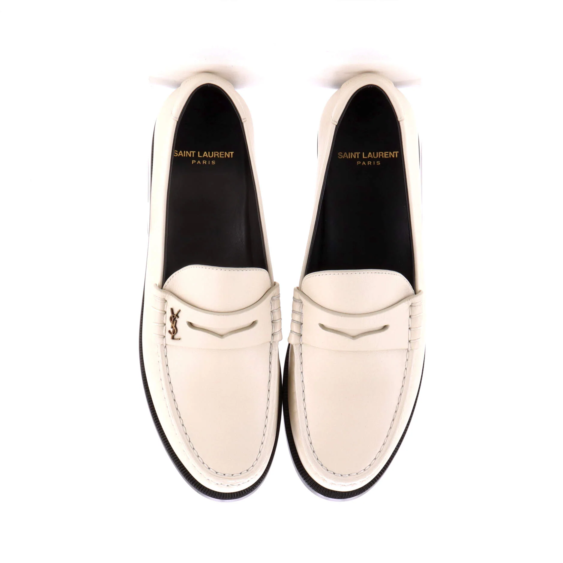 Women's Le Monogram Penny Loafers Leather - Image 2