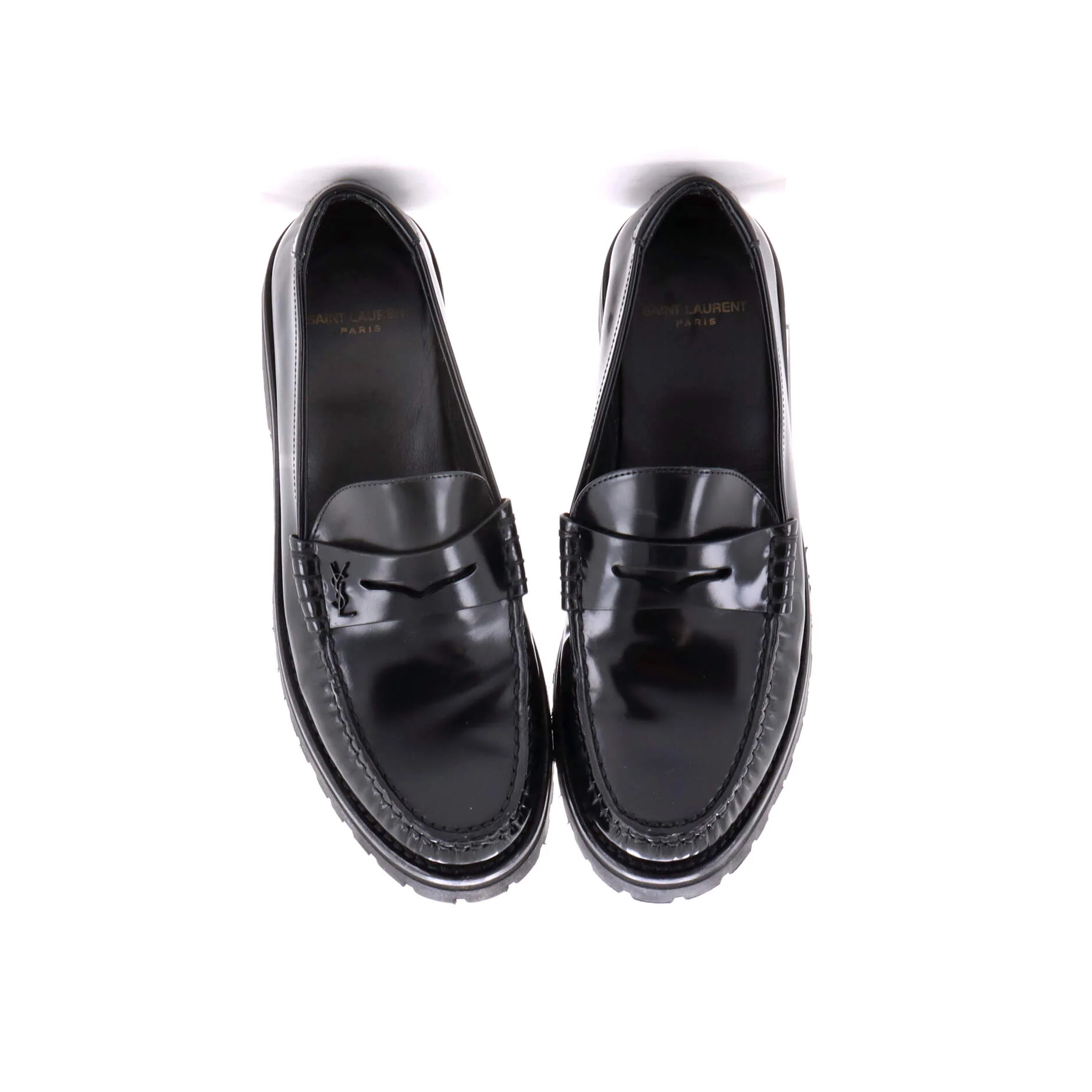 Women's Le Monogram Penny Loafers Leather - Image 2