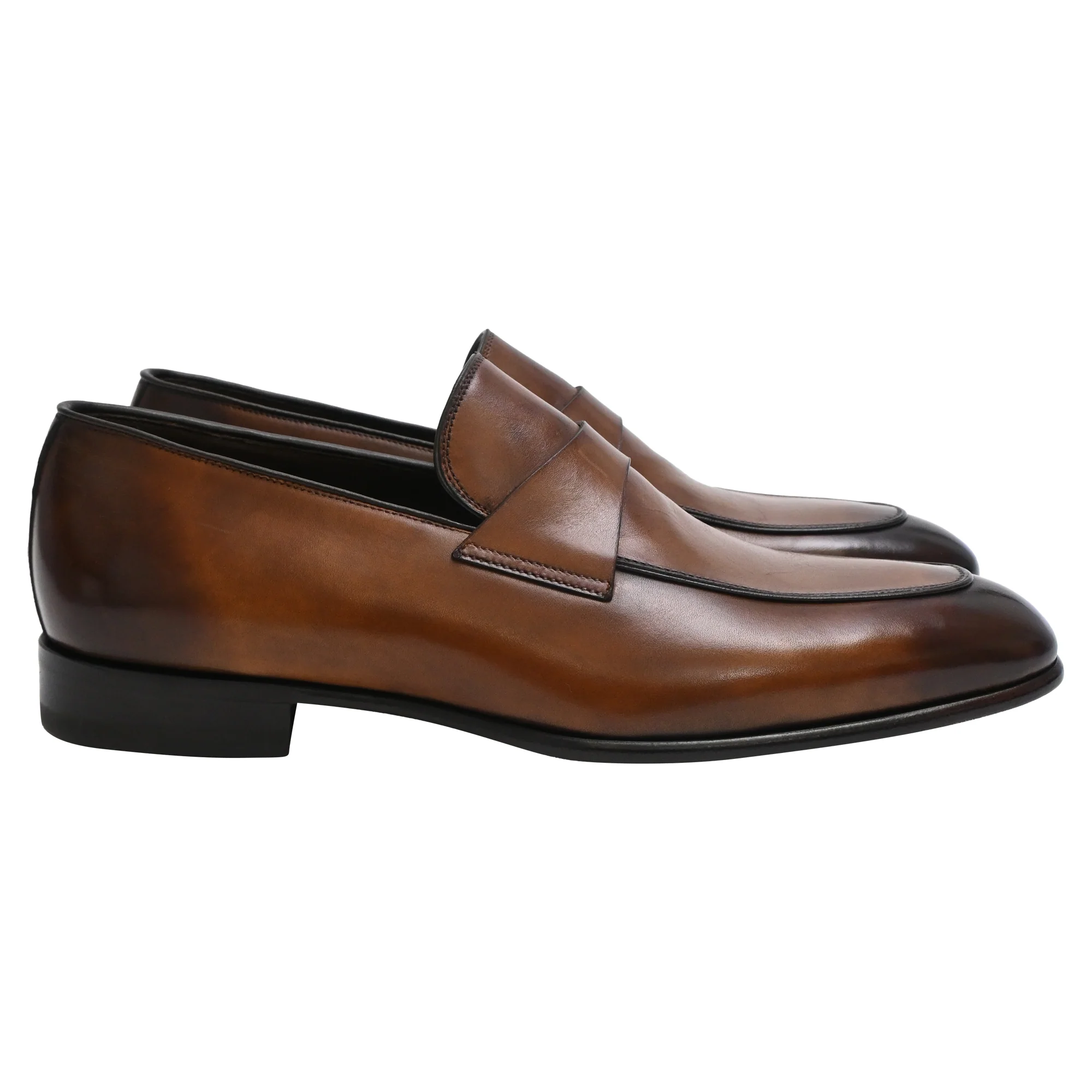 Men's  Tom Ford Slip-On Loafers in Brown Leather