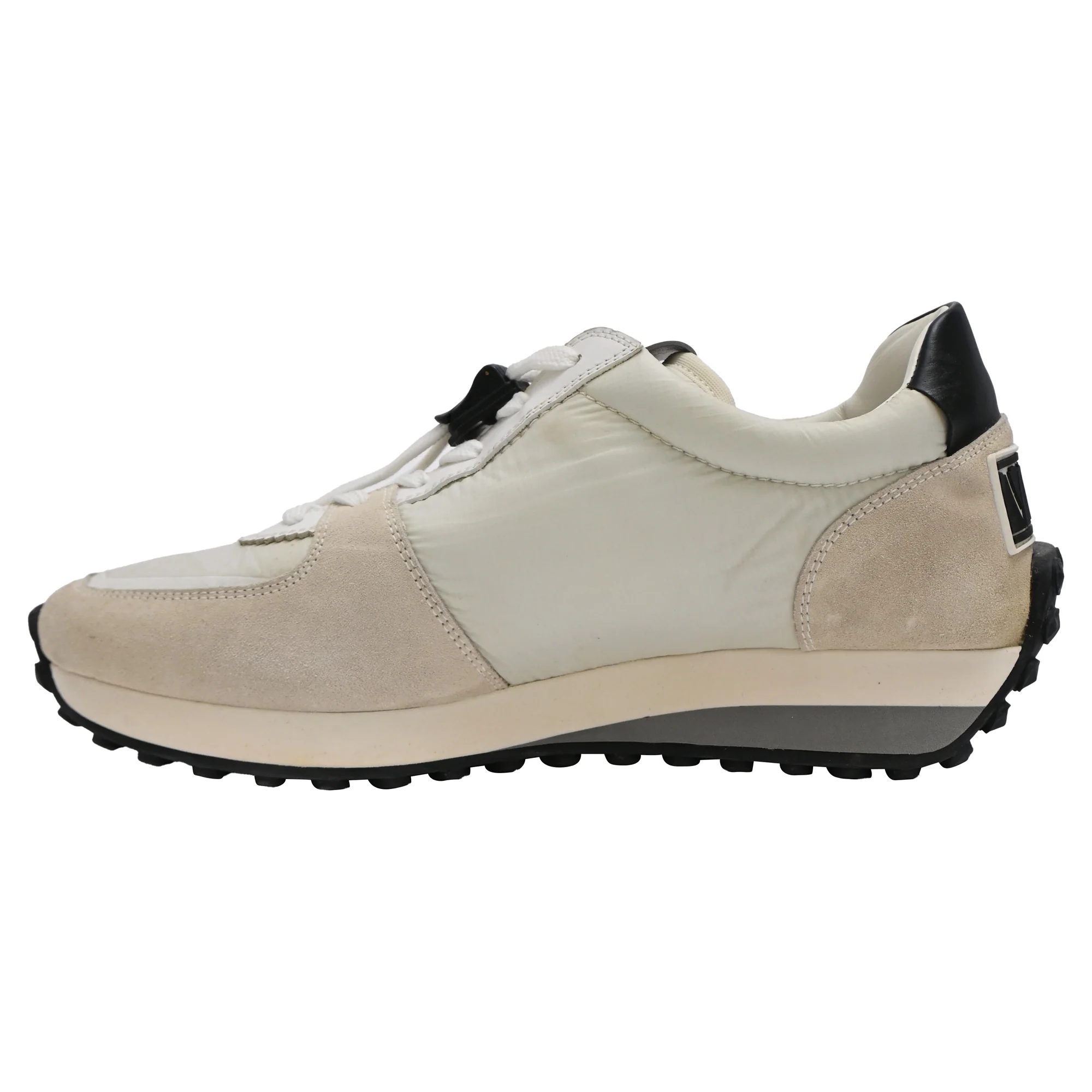 Men's  Valentino Garavani VLTN Roller Sneakers in White Nylon - Image 2
