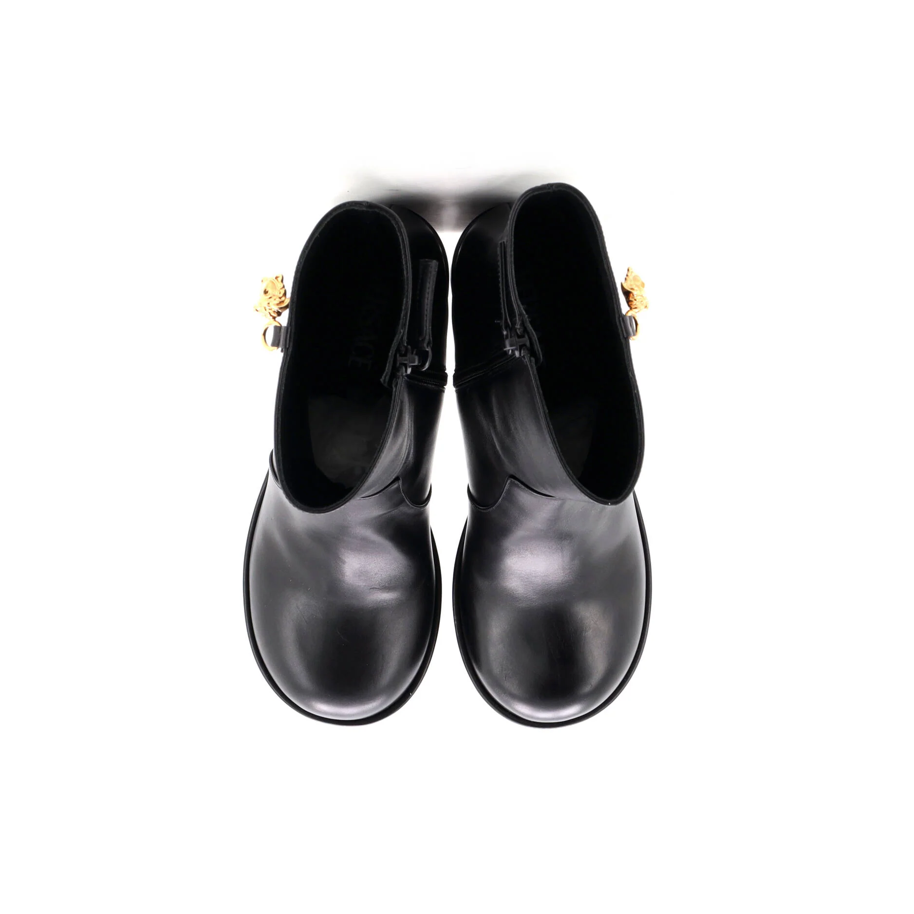 Women's Medusa Platform Boots Leather - Image 2