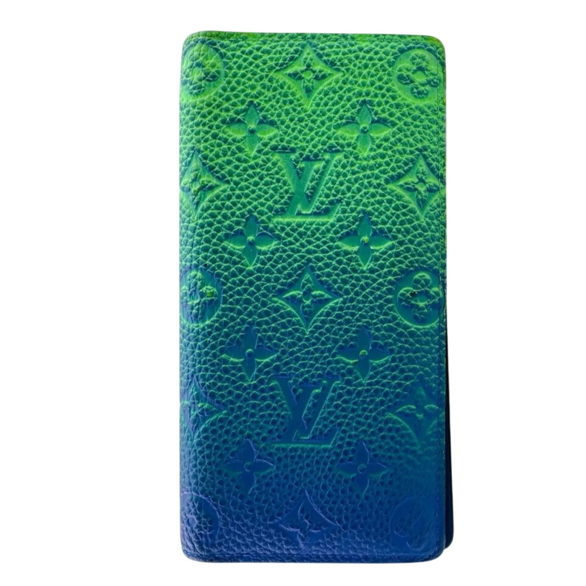 Brazza Wallet Limited Edition Illusion Monogram Taurillon Leather