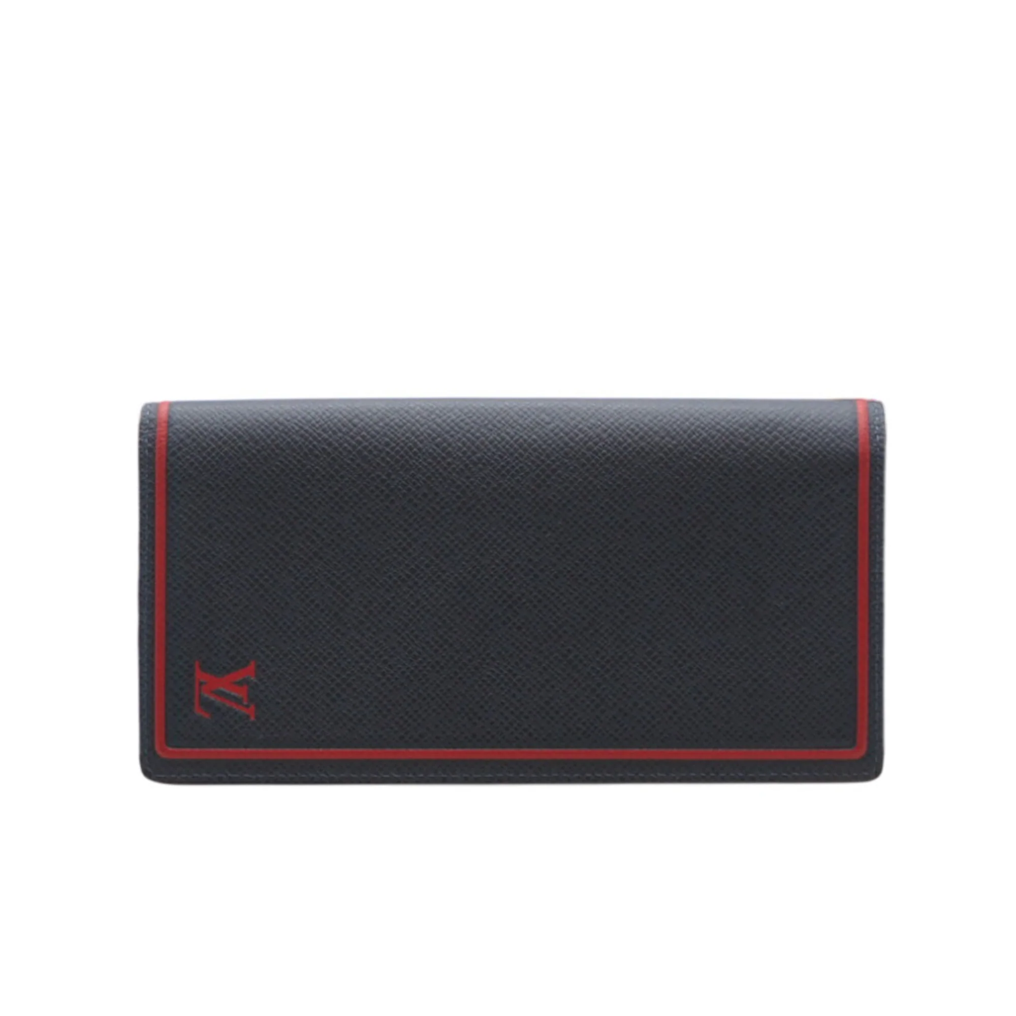 Brazza Wallet Two-Tone Taiga Leather