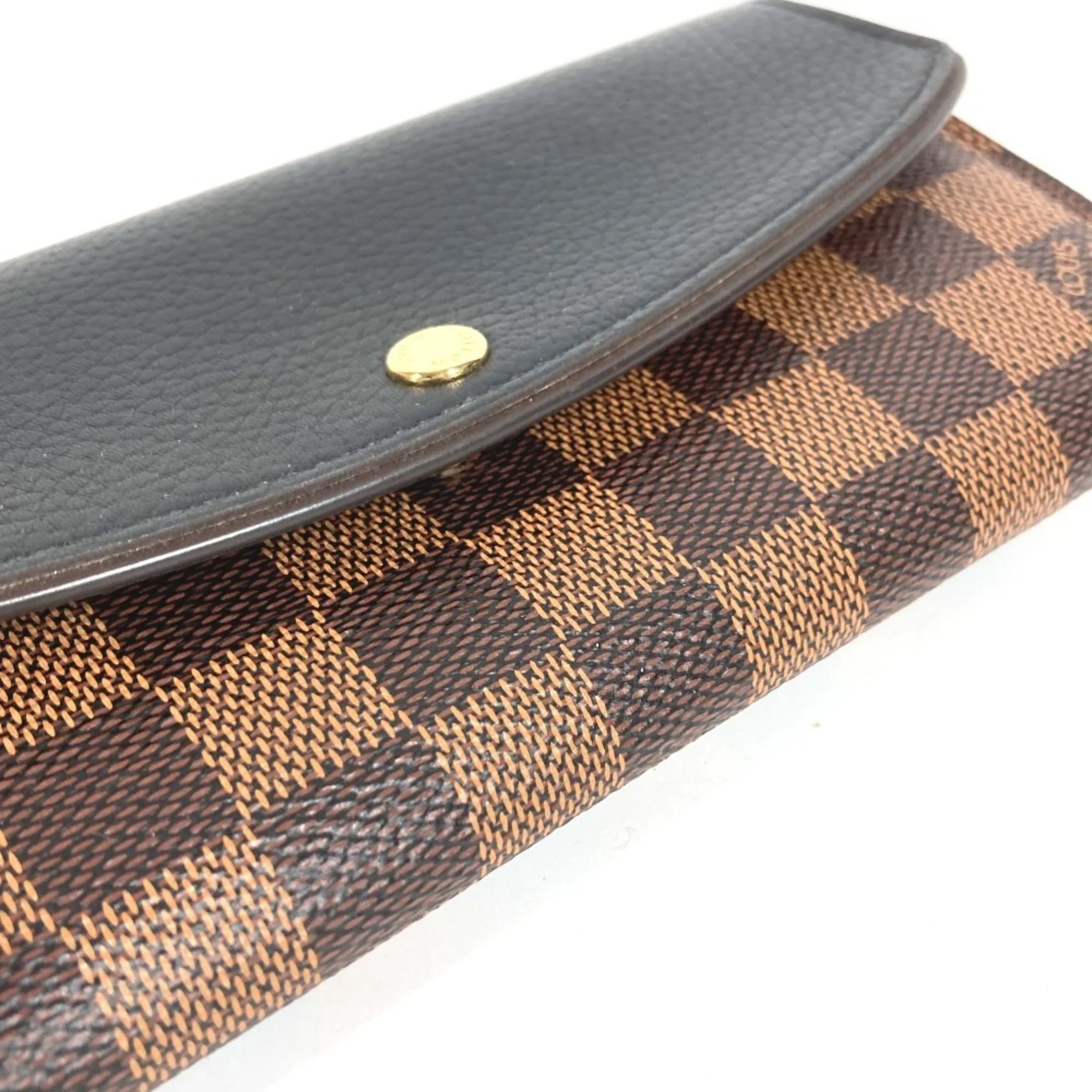Normandy Wallet Damier and Leather - Image 4