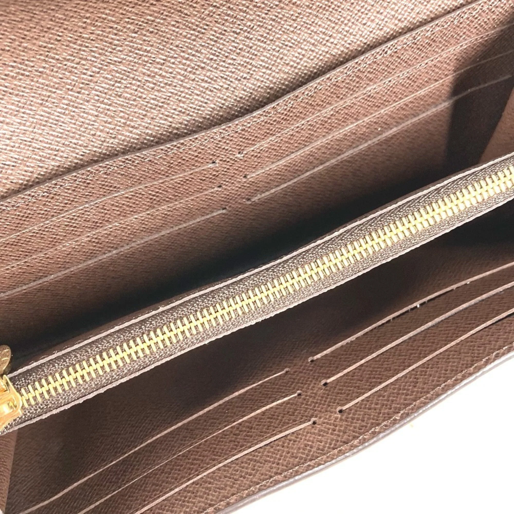 Normandy Wallet Damier and Leather - Image 9