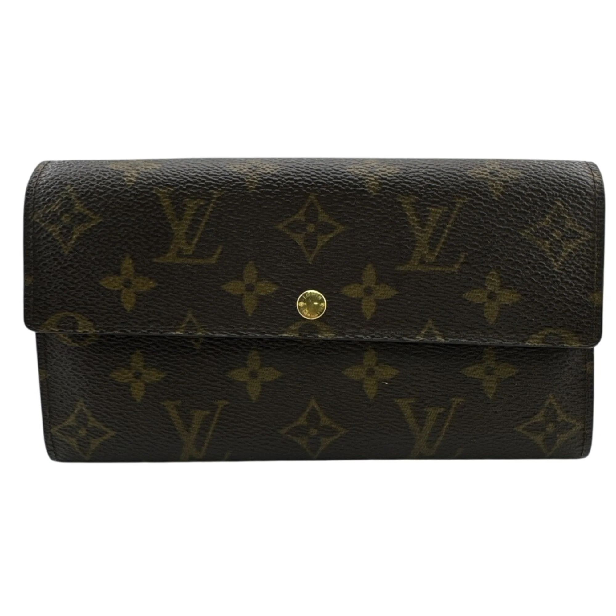 Sarah Wallet Monogram Canvas