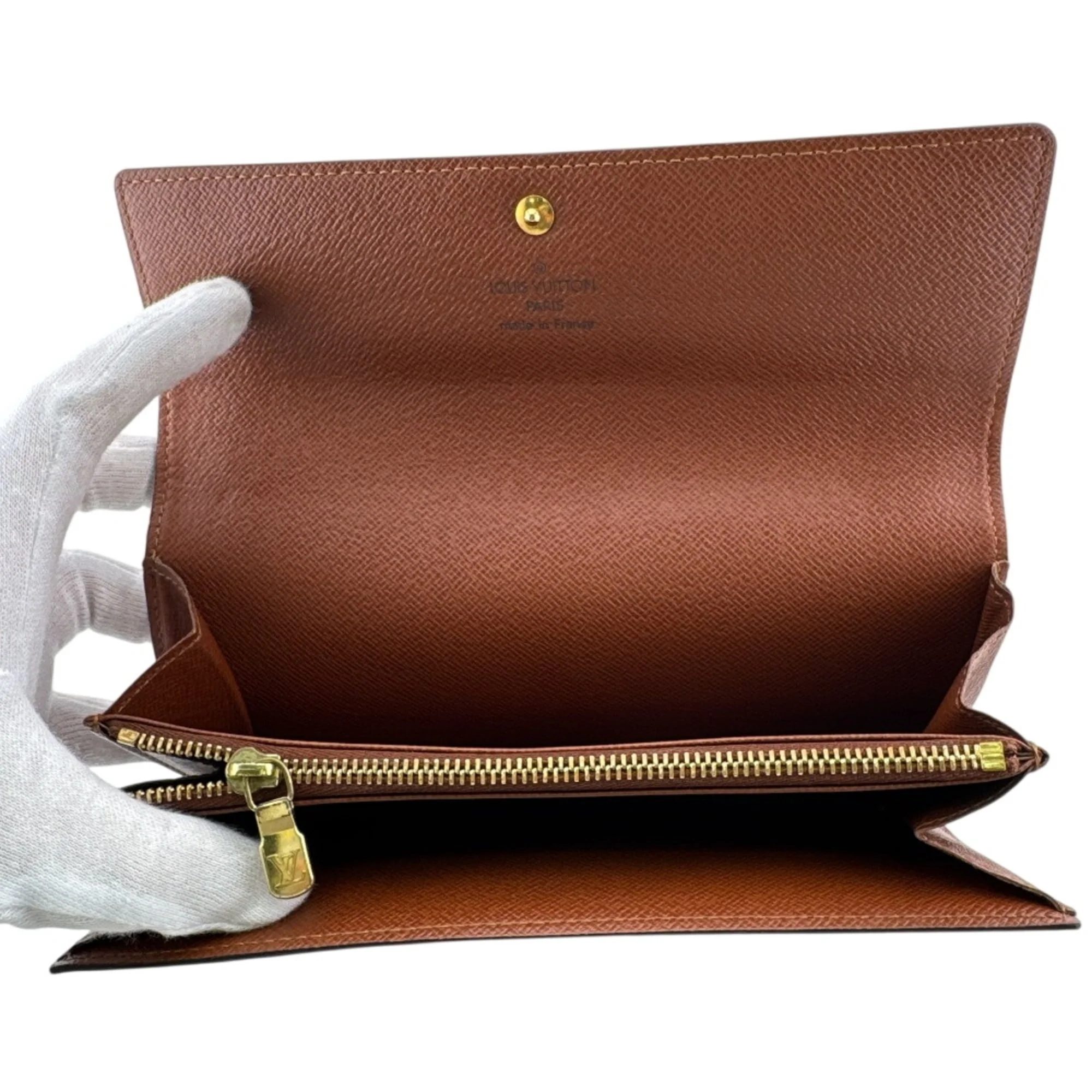 Sarah Wallet Monogram Canvas - Image 8