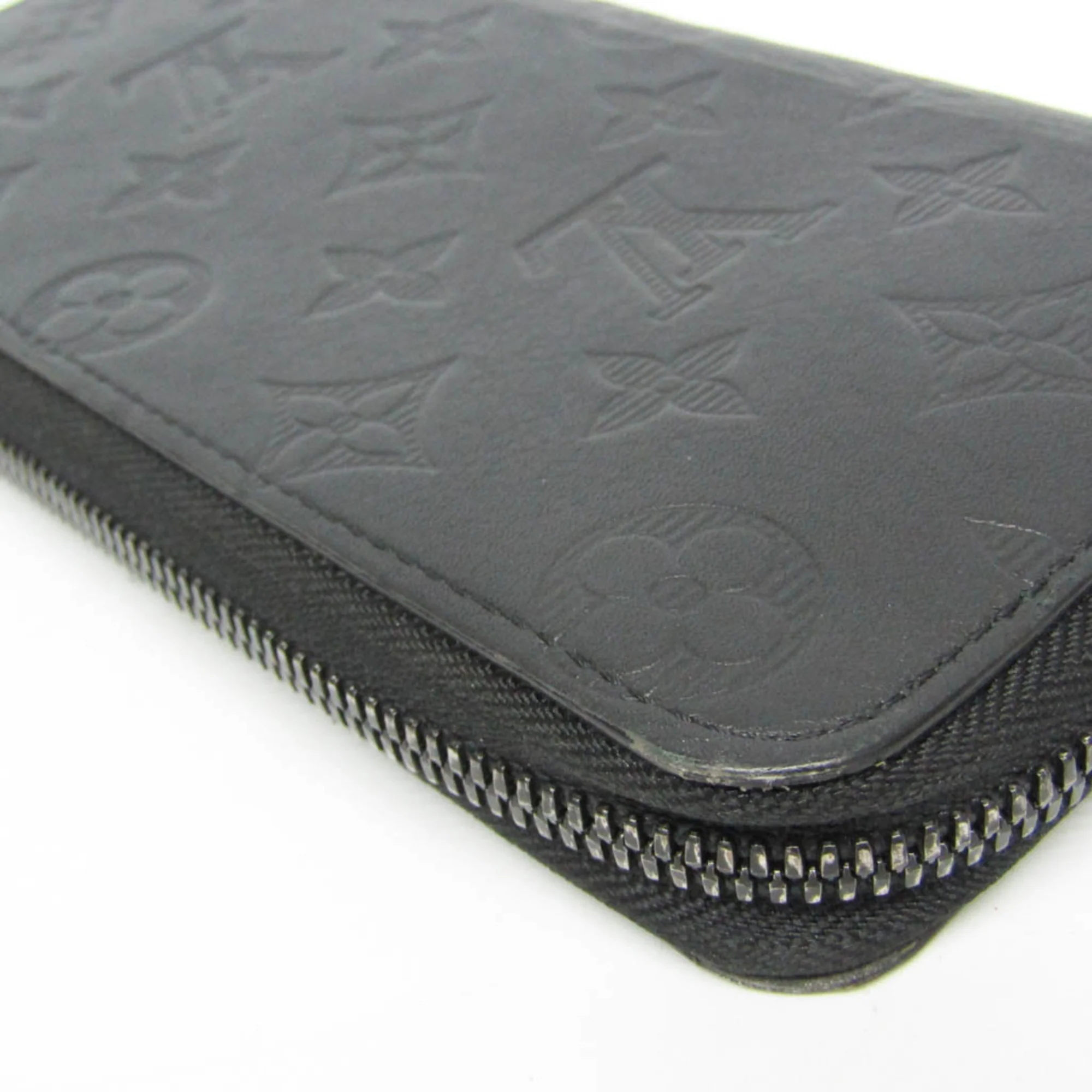 Zippy Wallet Monogram Shadow Leather Vertical - Image 5