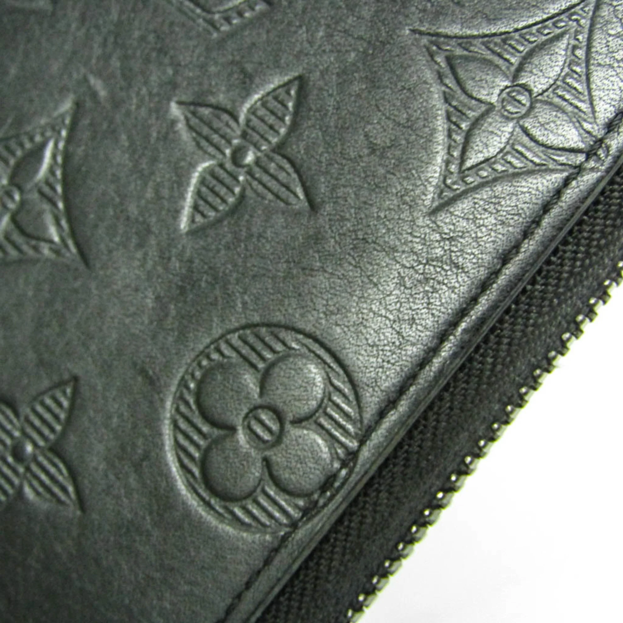 Zippy Wallet Monogram Shadow Leather Vertical - Image 8