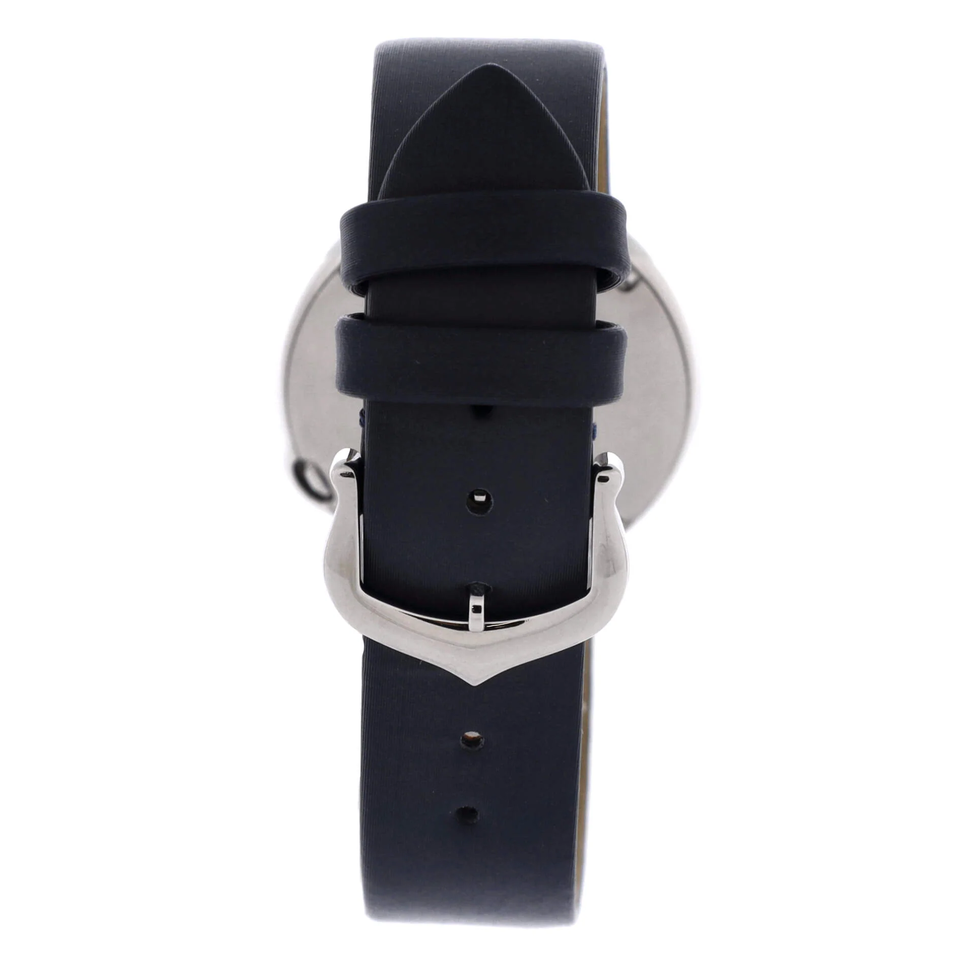Ballon Blanc de Cartier Quartz Watch Stainless Steel and Satin with Diamond Bezel 30 - Image 5