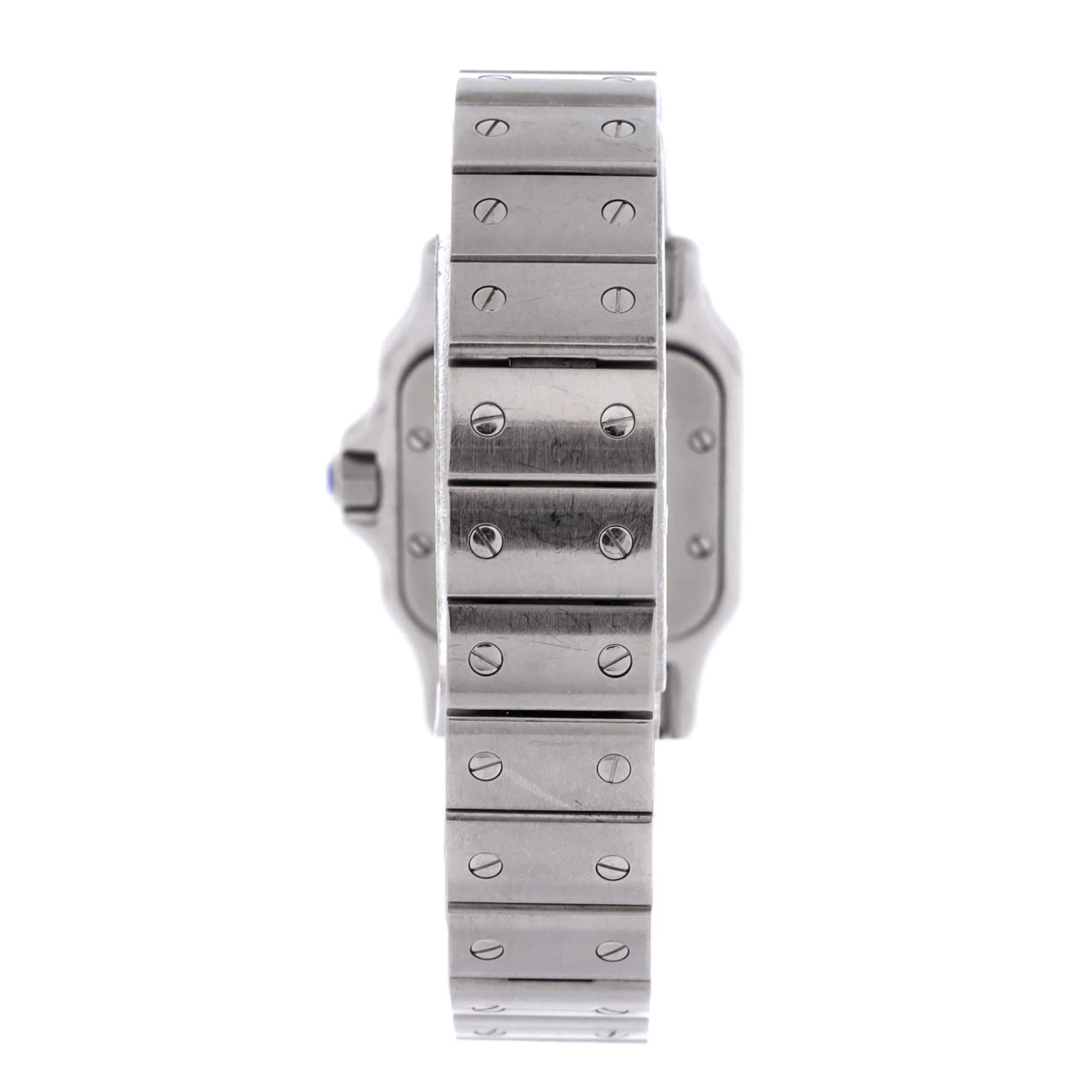 Santos de Cartier Galbee Quartz Watch Stainless Steel 24 - Image 4