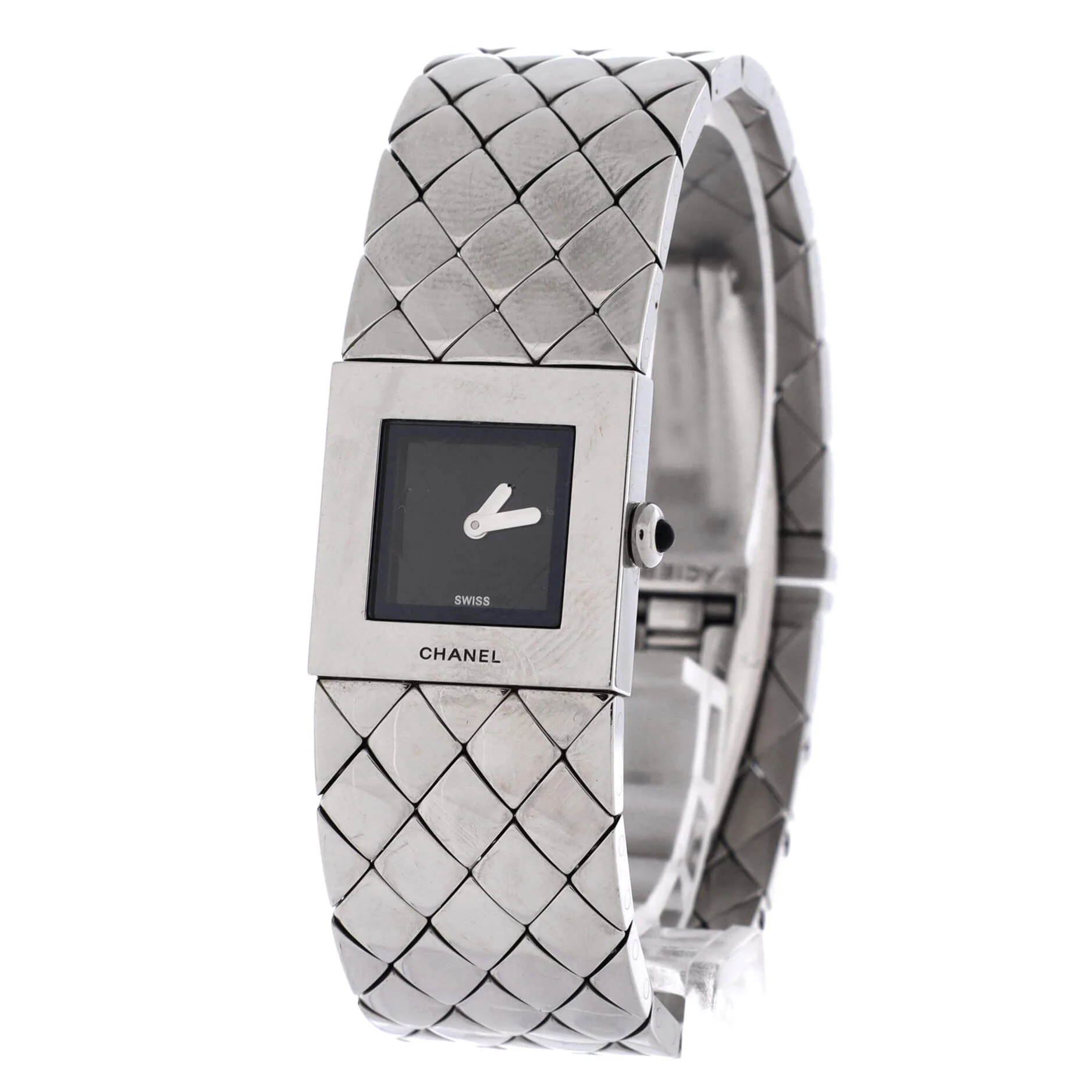 Matelasse Quartz Watch Stainless Steel 19 - Image 3