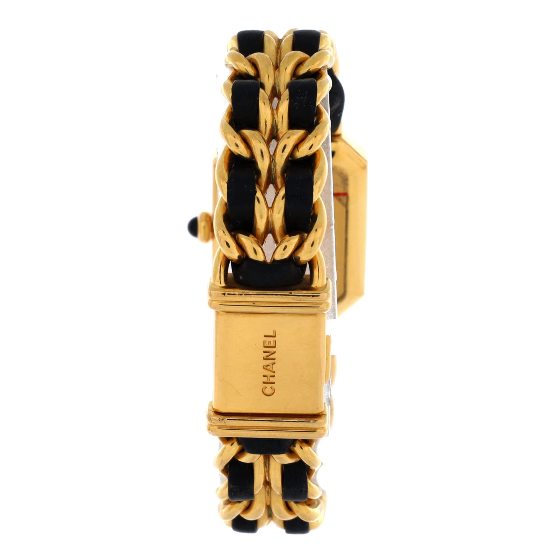 Premiere Rock Quartz Watch Plated Metal and Leather 20 - Image 5