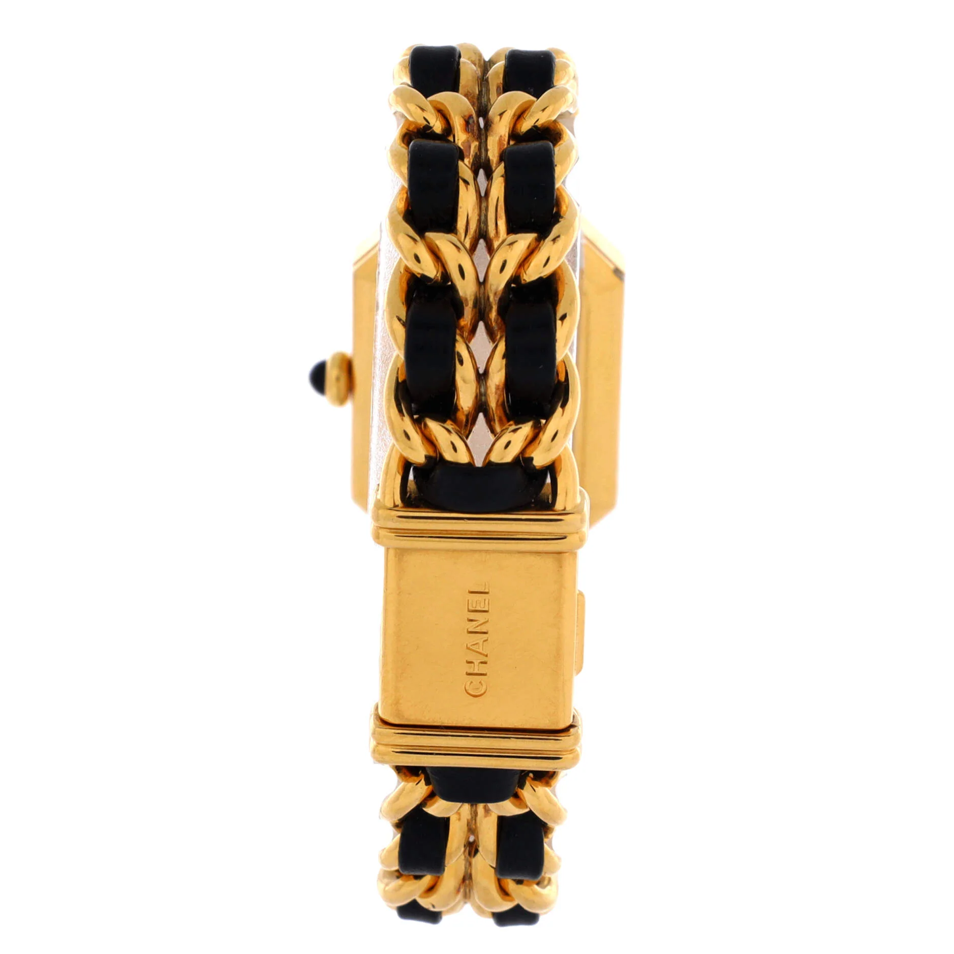 Premiere Rock Quartz Watch Plated Metal and Leather 20 - Image 4