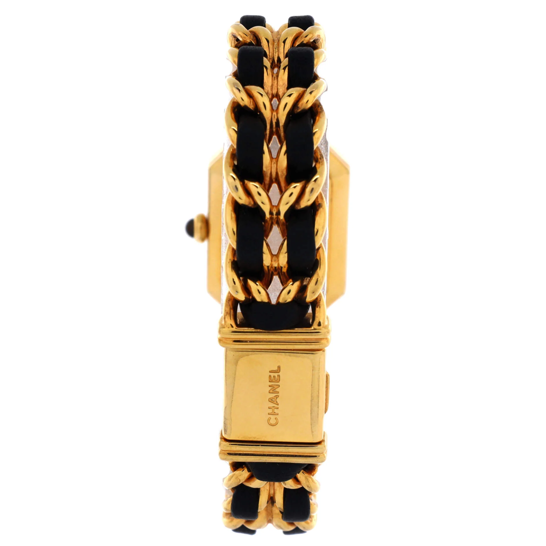 Premiere Rock Quartz Watch Plated Metal and Leather 20 - Image 4