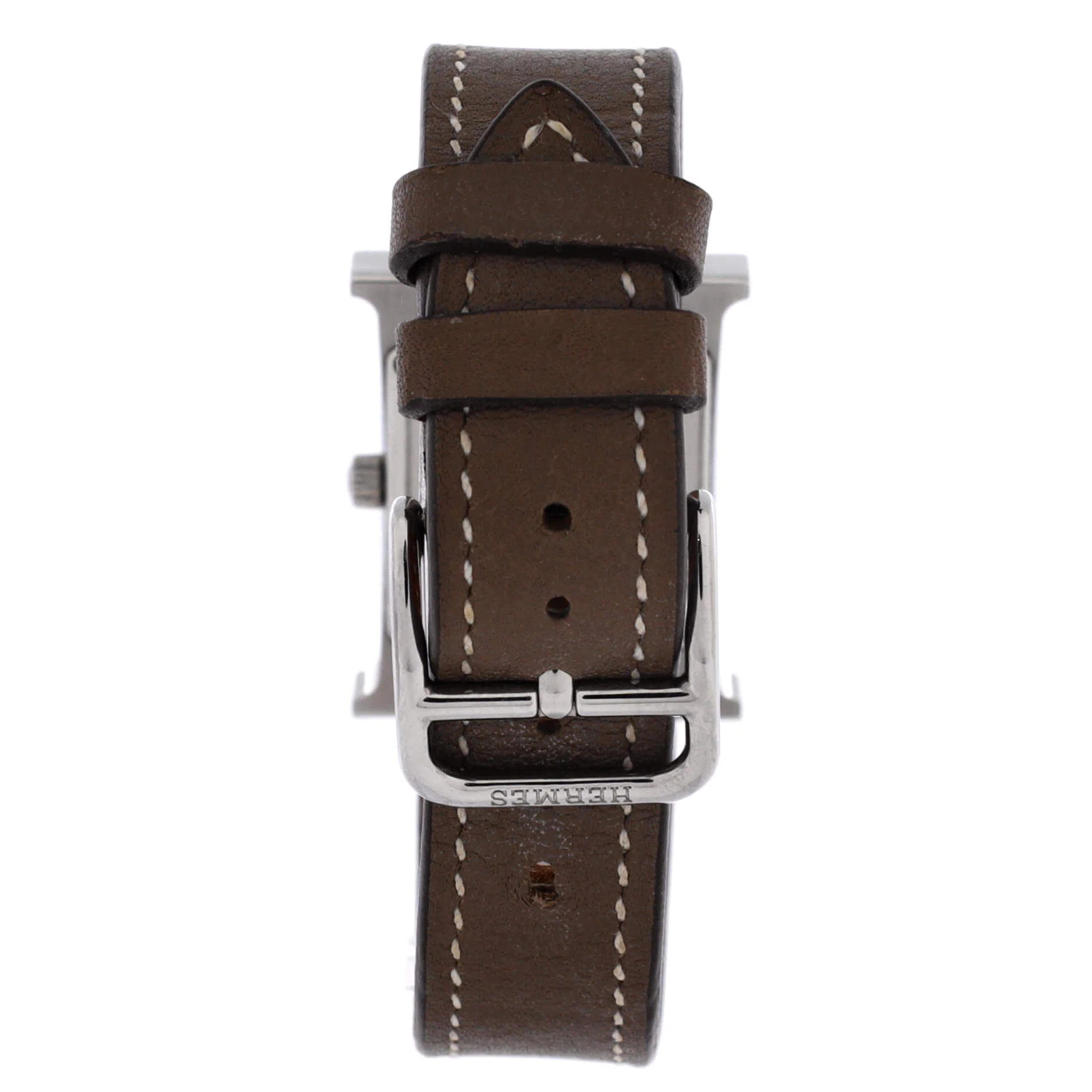 Heure H Quartz Watch Stainless Steel and Leather 21 - Image 5
