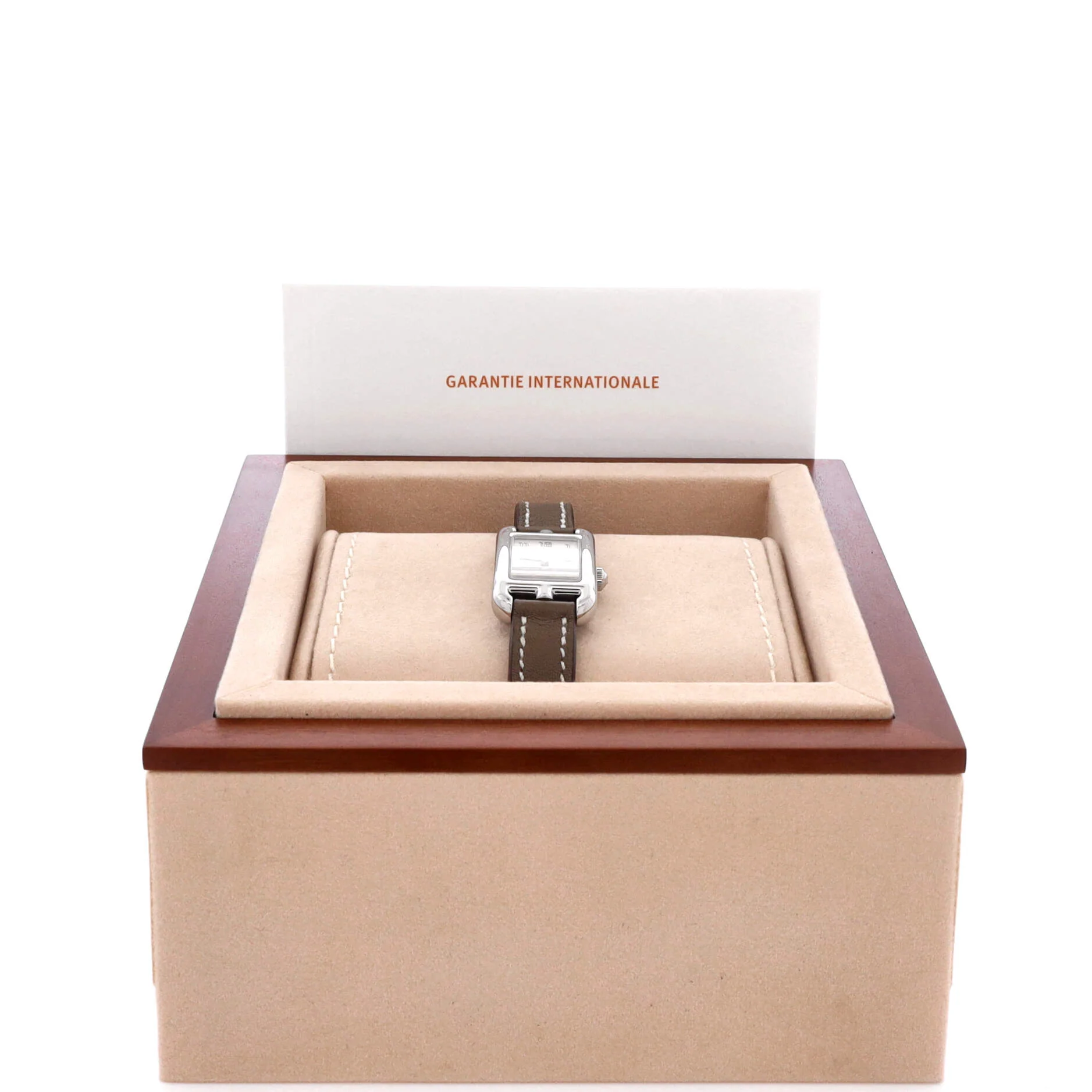 Nantucket Quartz Watch Stainless Steel and Leather 17 - Image 2