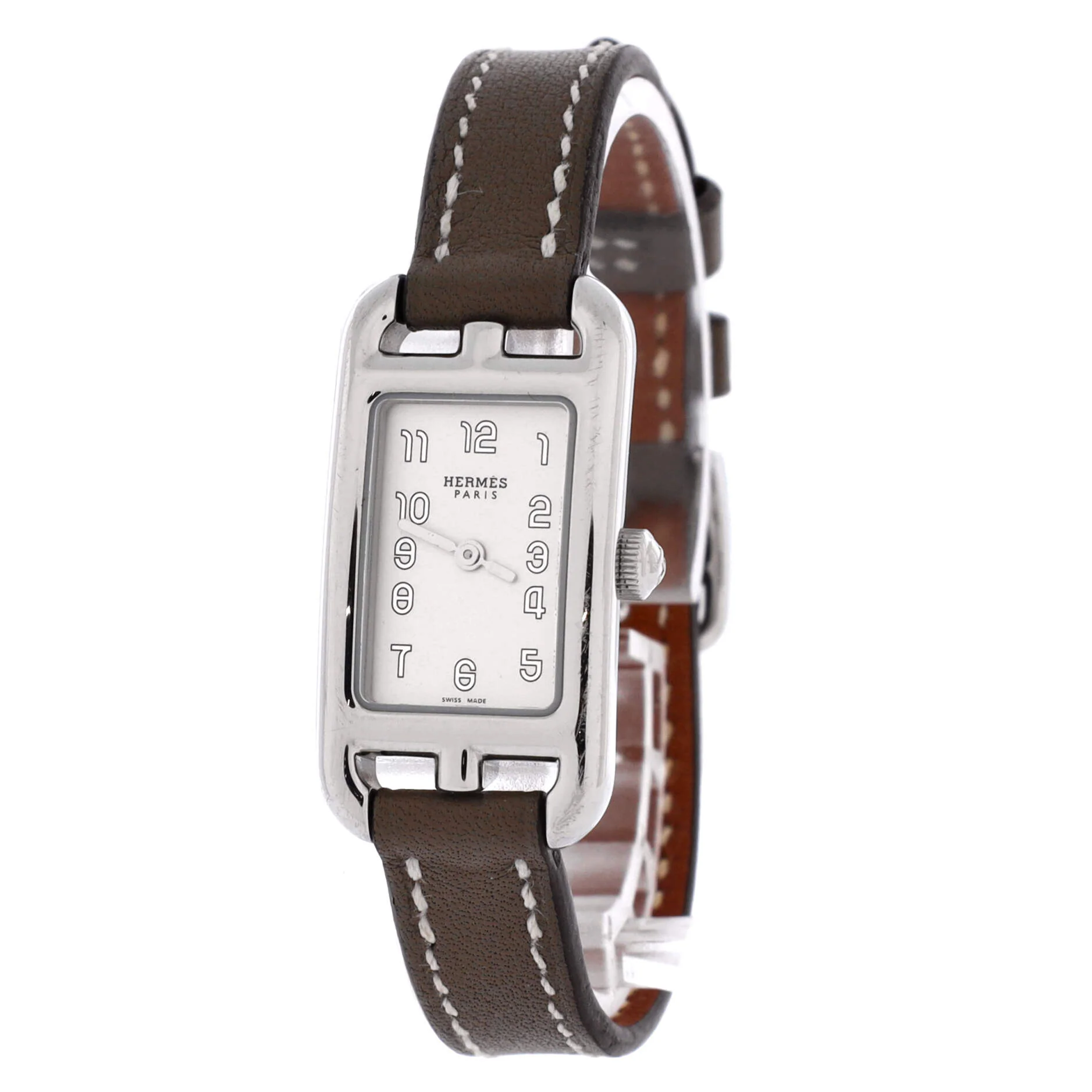 Nantucket Quartz Watch Stainless Steel and Leather 17 - Image 3