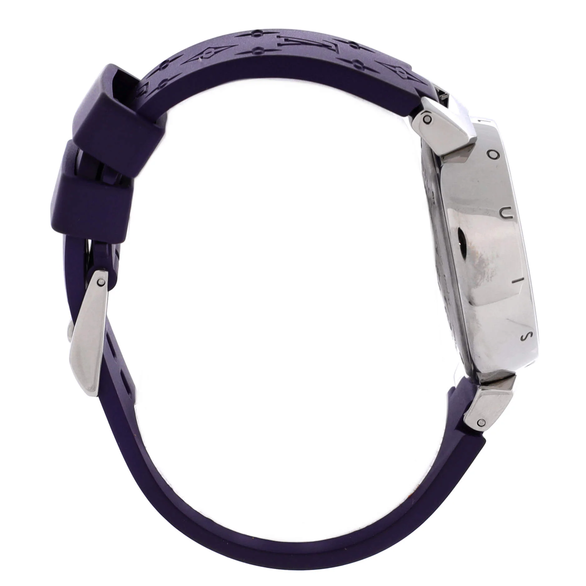 Tambour Lovely Cup Chronograph Quartz Watch Stainless Steel and Rubber 34 - Image 4
