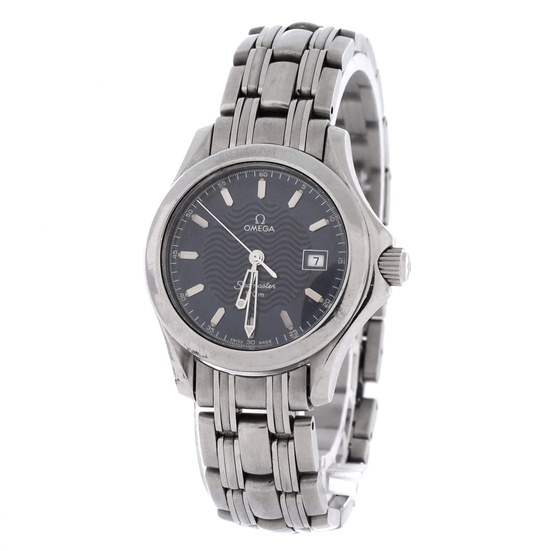 Seamaster 120M Quartz Watch Stainless Steel 28 - Image 2