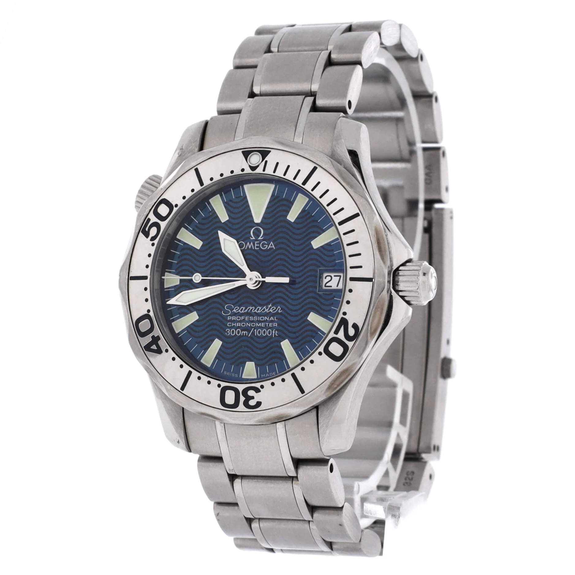 Seamaster Professional Diver 300M Chronometer Automatic Watch Stainless Steel 36 - Image 2