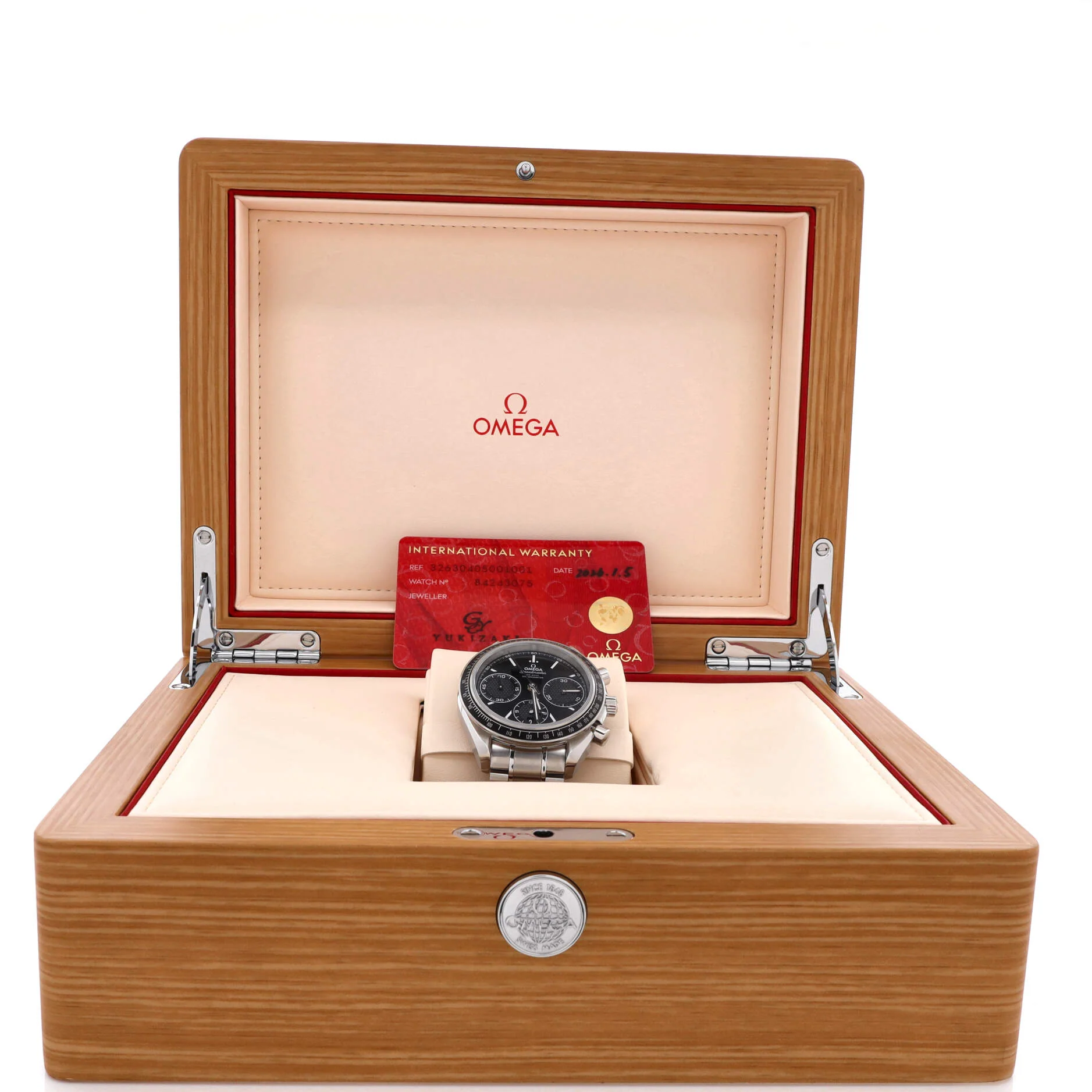 Speedmaster Racing Co-Axial Chronograph Automatic Watch Stainless Steel 40 - Image 2